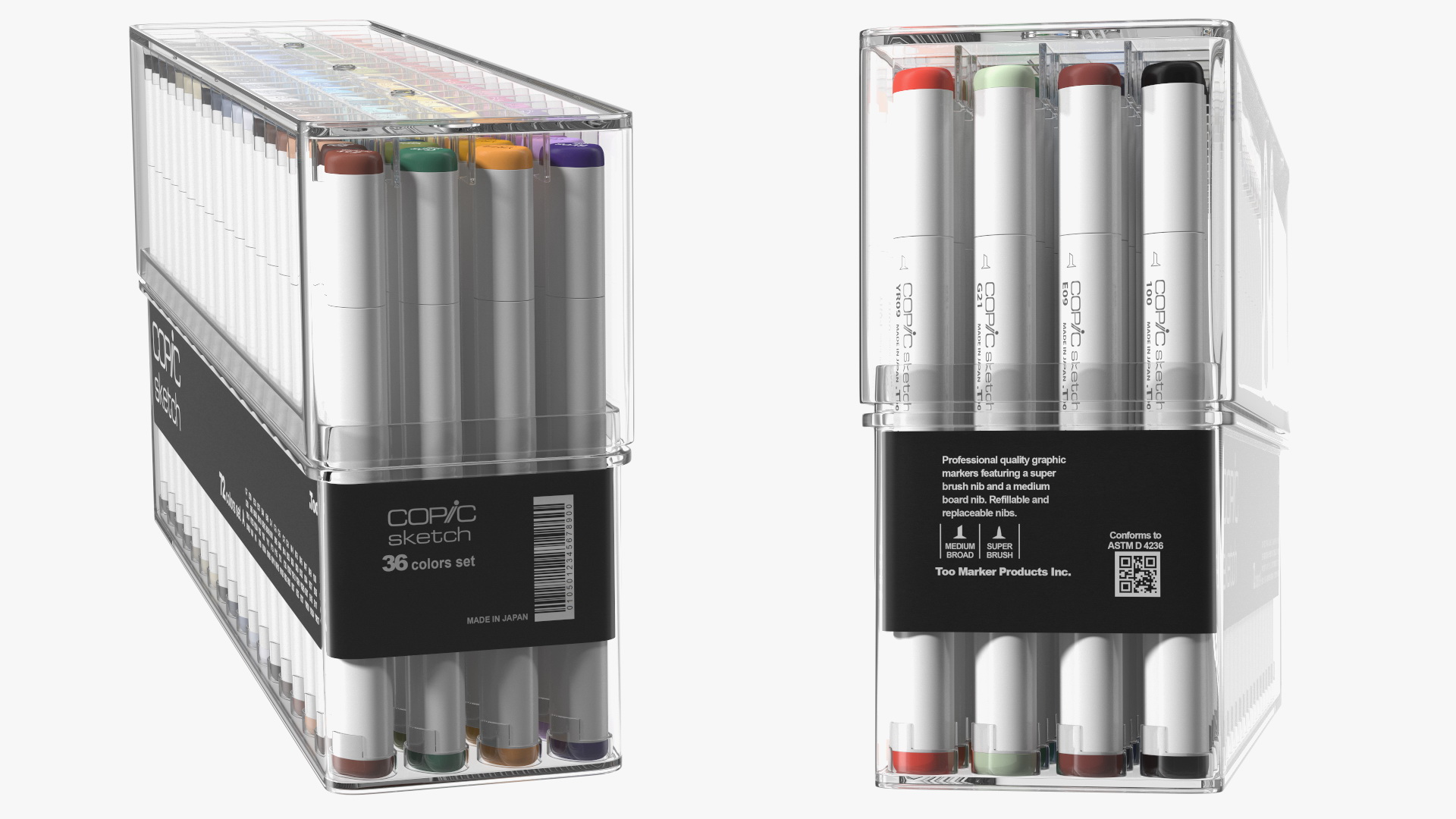 3D Sketch Marker 72 Pack