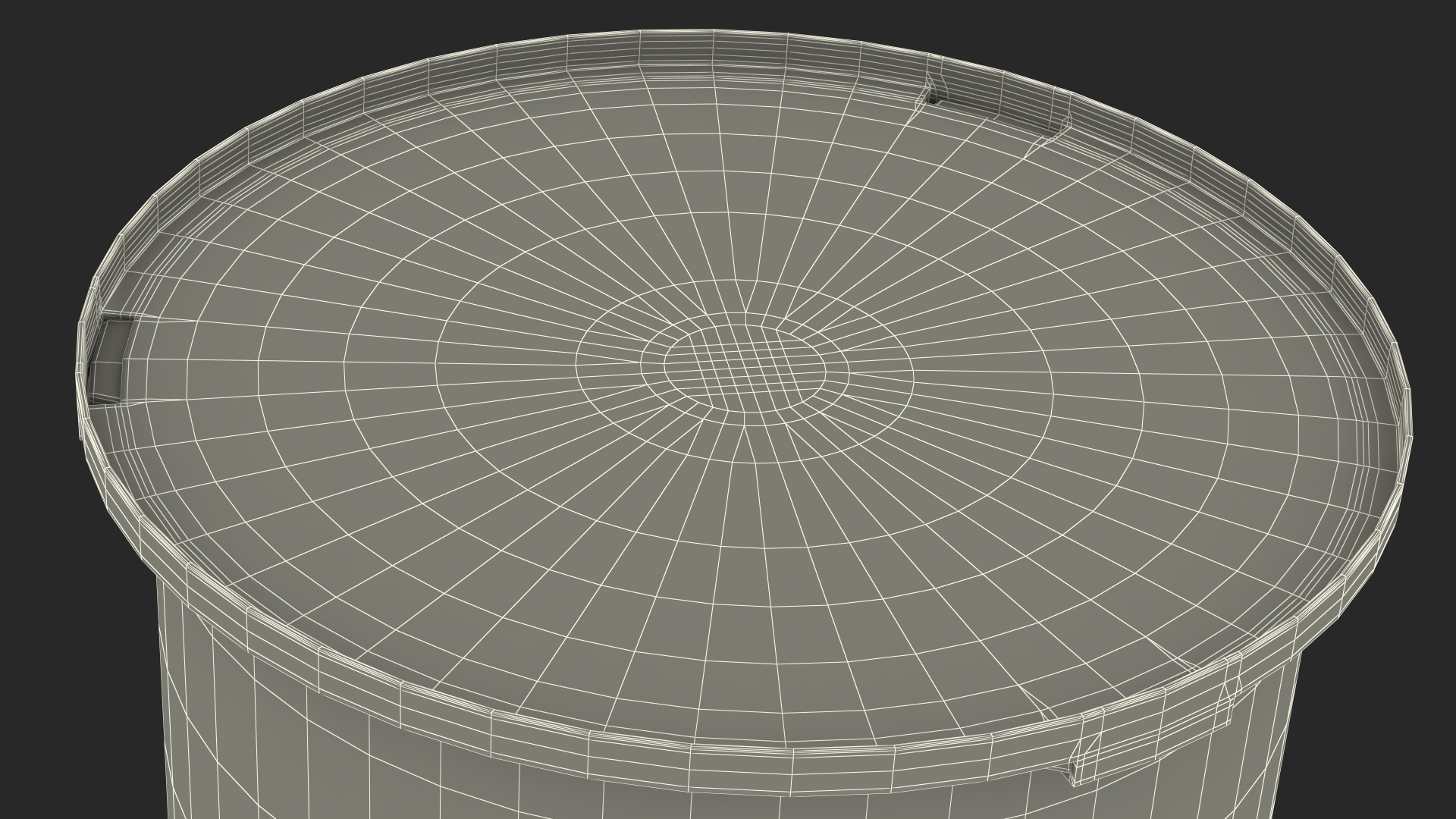 3D Plastic Spindle Cake Box with 50 Discs model