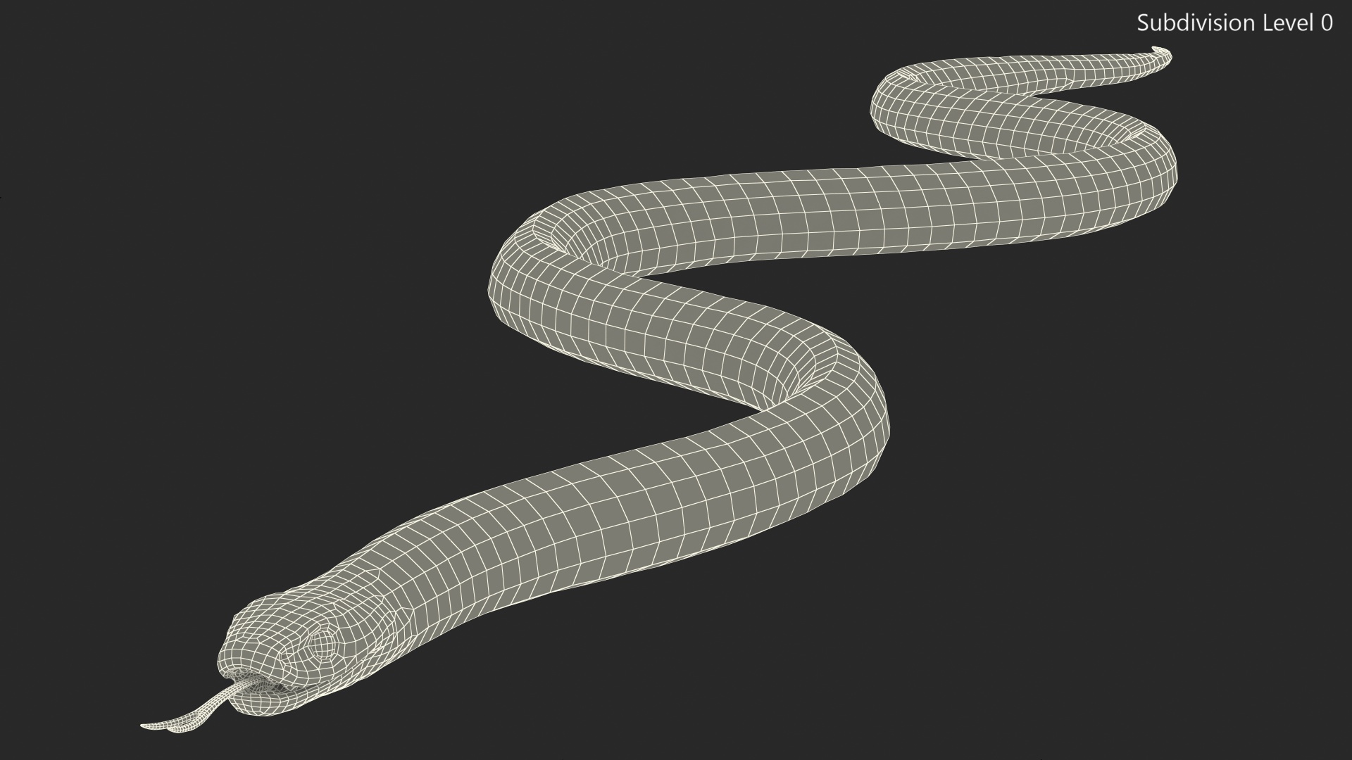 Eastern Kingsnake 3D