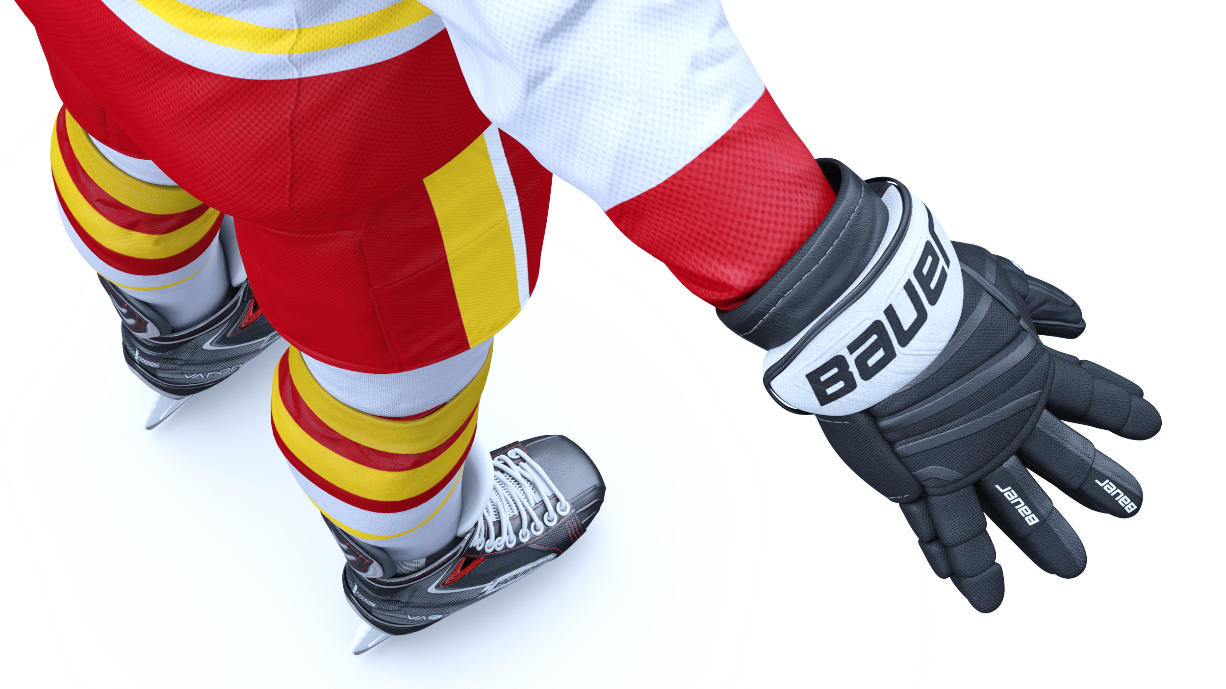 Hockey Uniform Calgary Flames 3D model