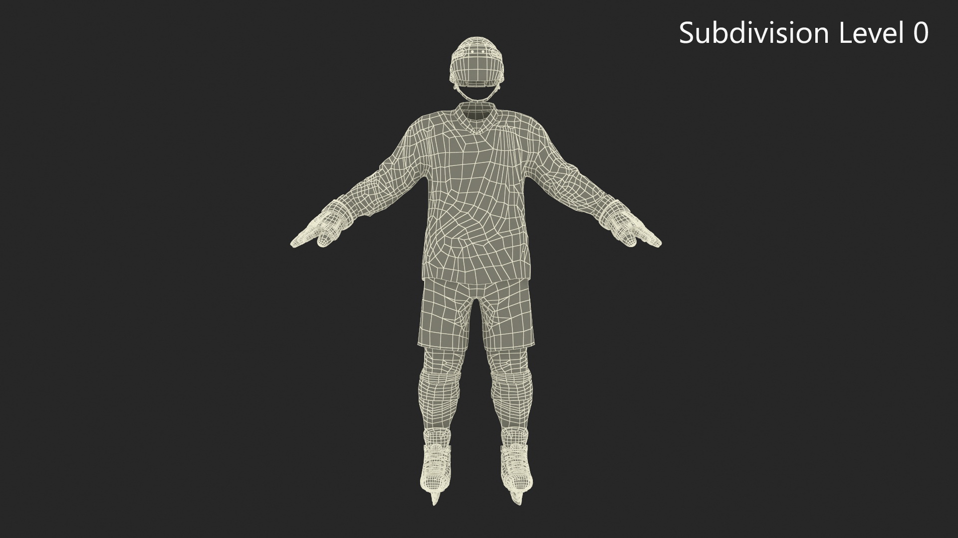 Hockey Uniform Calgary Flames 3D model