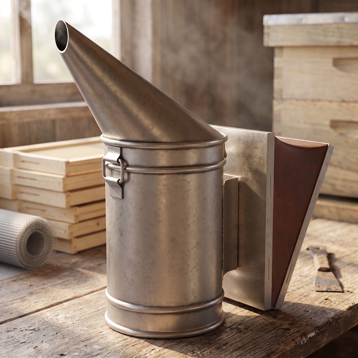 Beekeeping Smoker 3D model preview