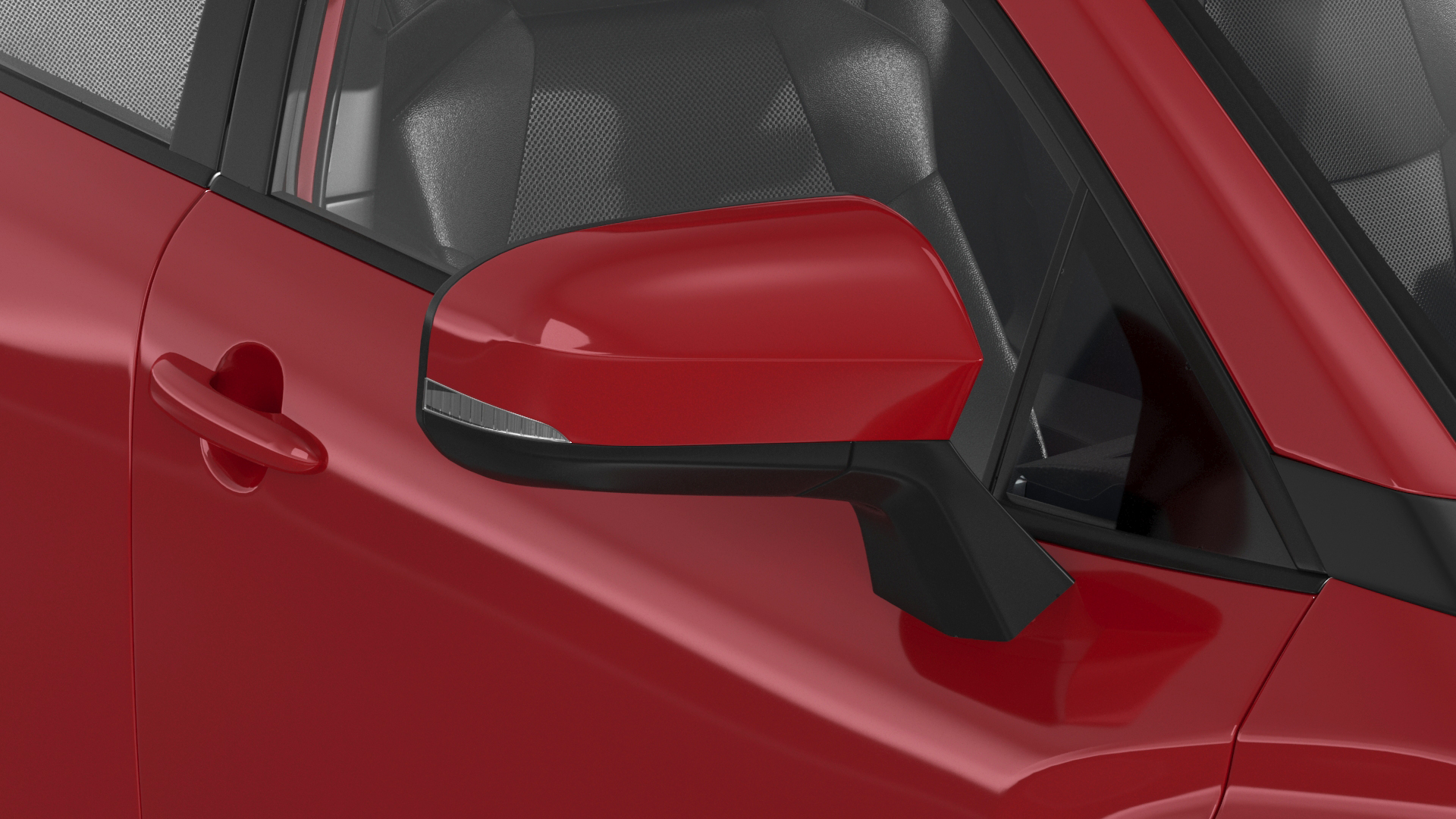 Toyota Corolla Cross 2023 Red Color Rigged 3D