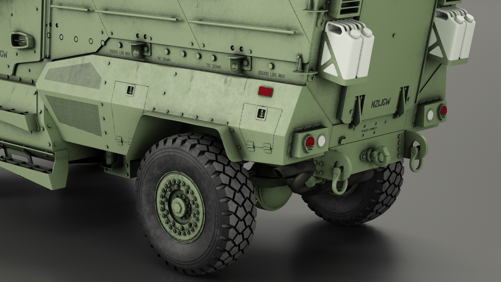 Armored Fighting Vehicle 3D model
