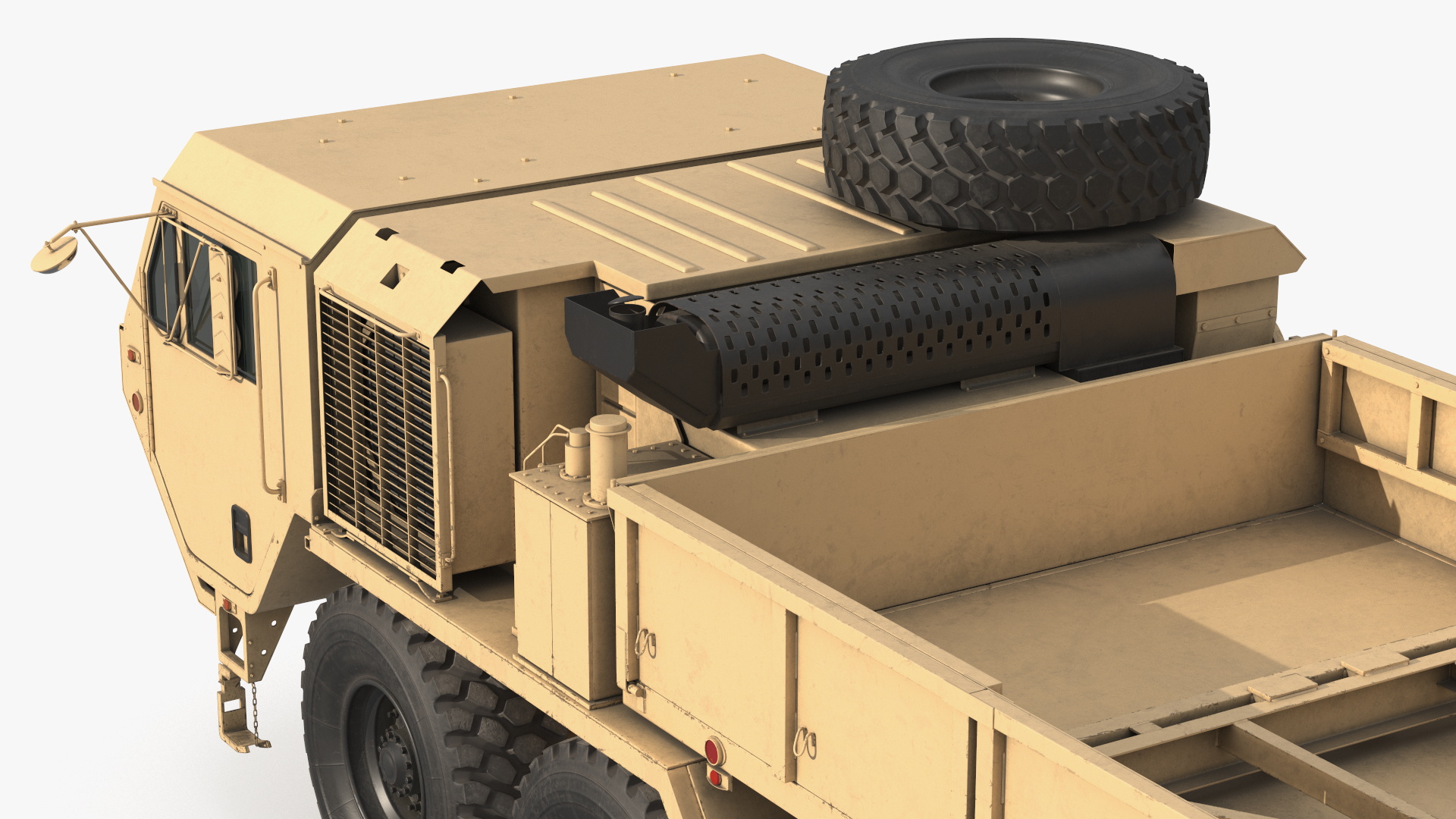 Oshkosh Missile Transport Truck Desert - view 3