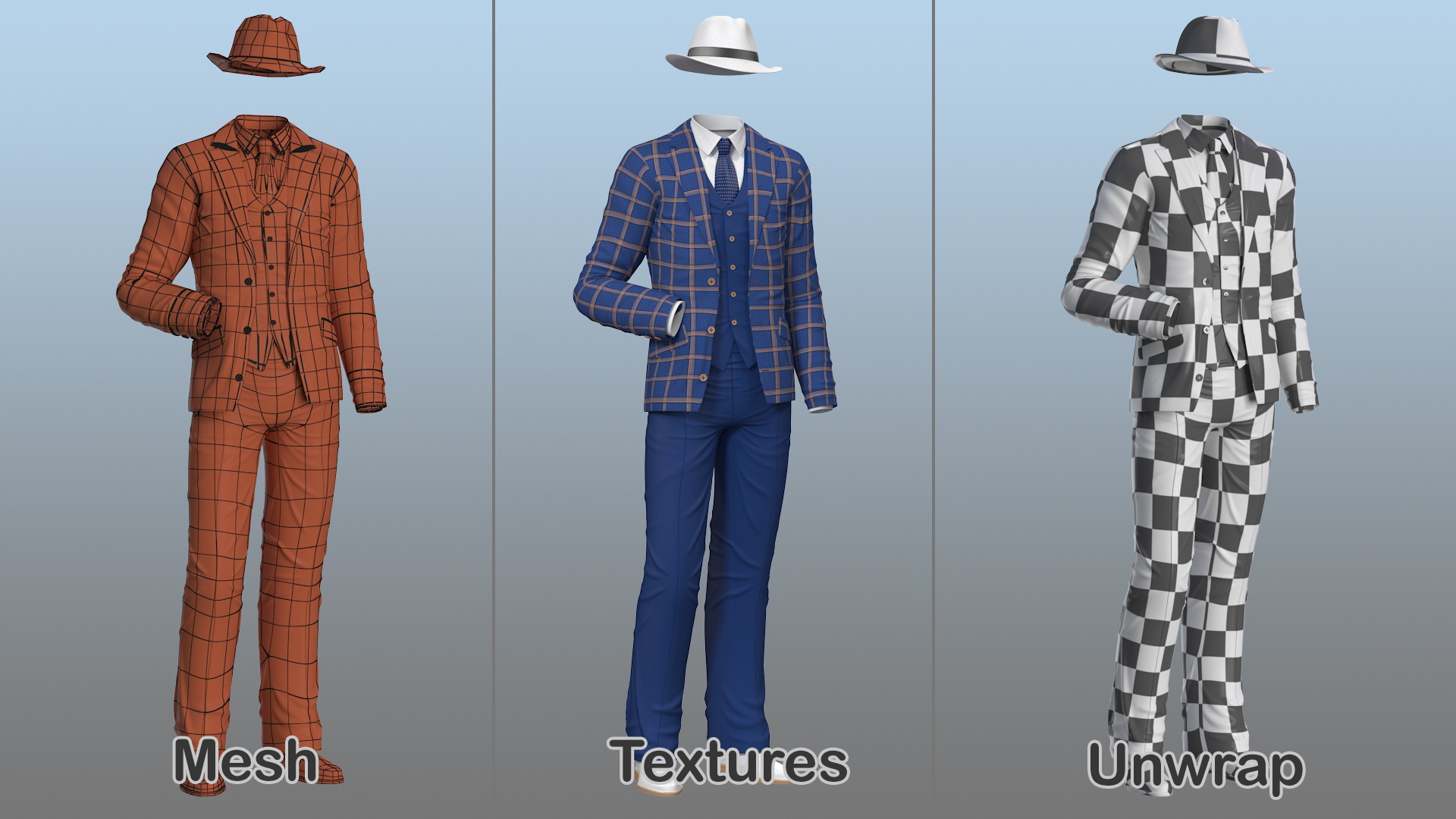 3D Leisure Suit Set