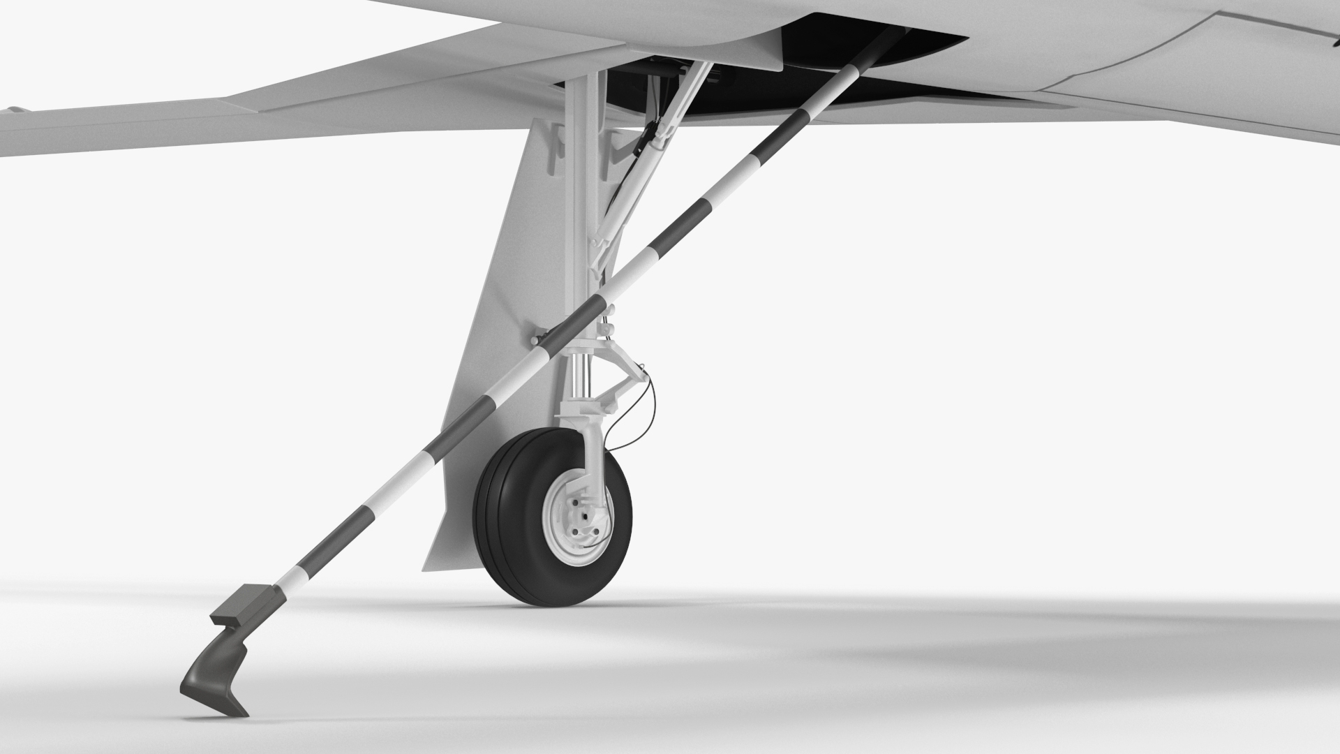3D model General Atomics Avenger Drone Rigged for Cinema 4D