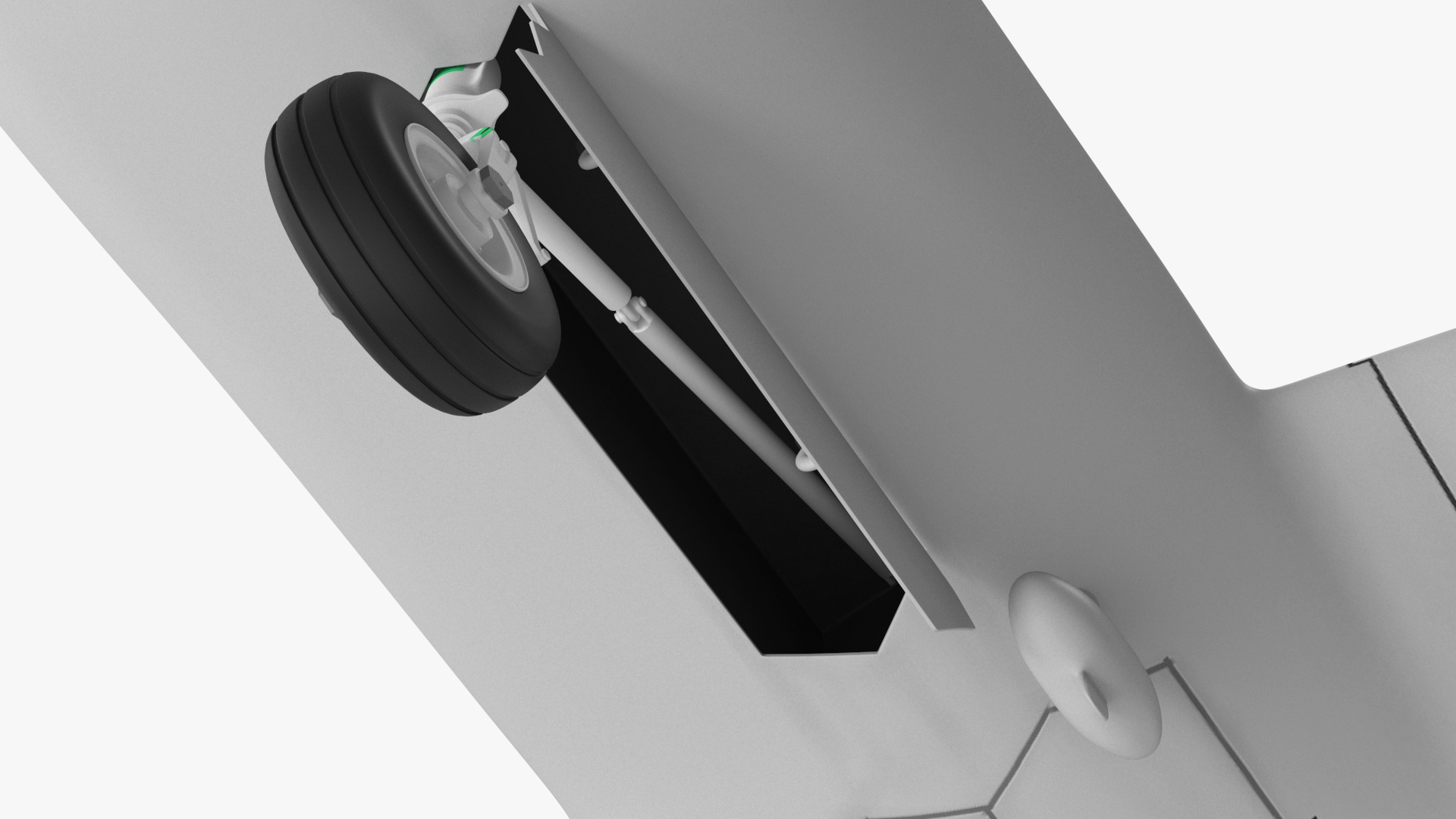 3D model General Atomics Avenger Drone Rigged for Cinema 4D