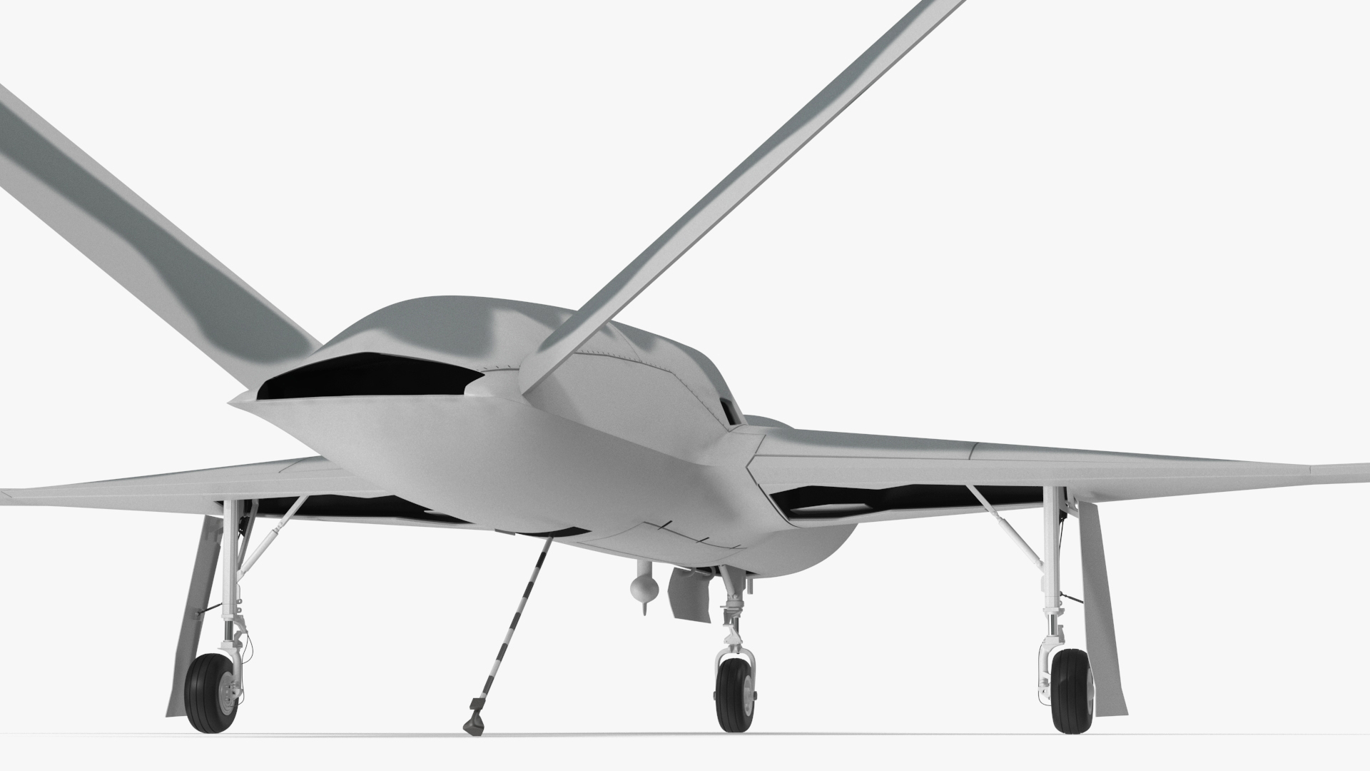 3D model General Atomics Avenger Drone Rigged for Cinema 4D