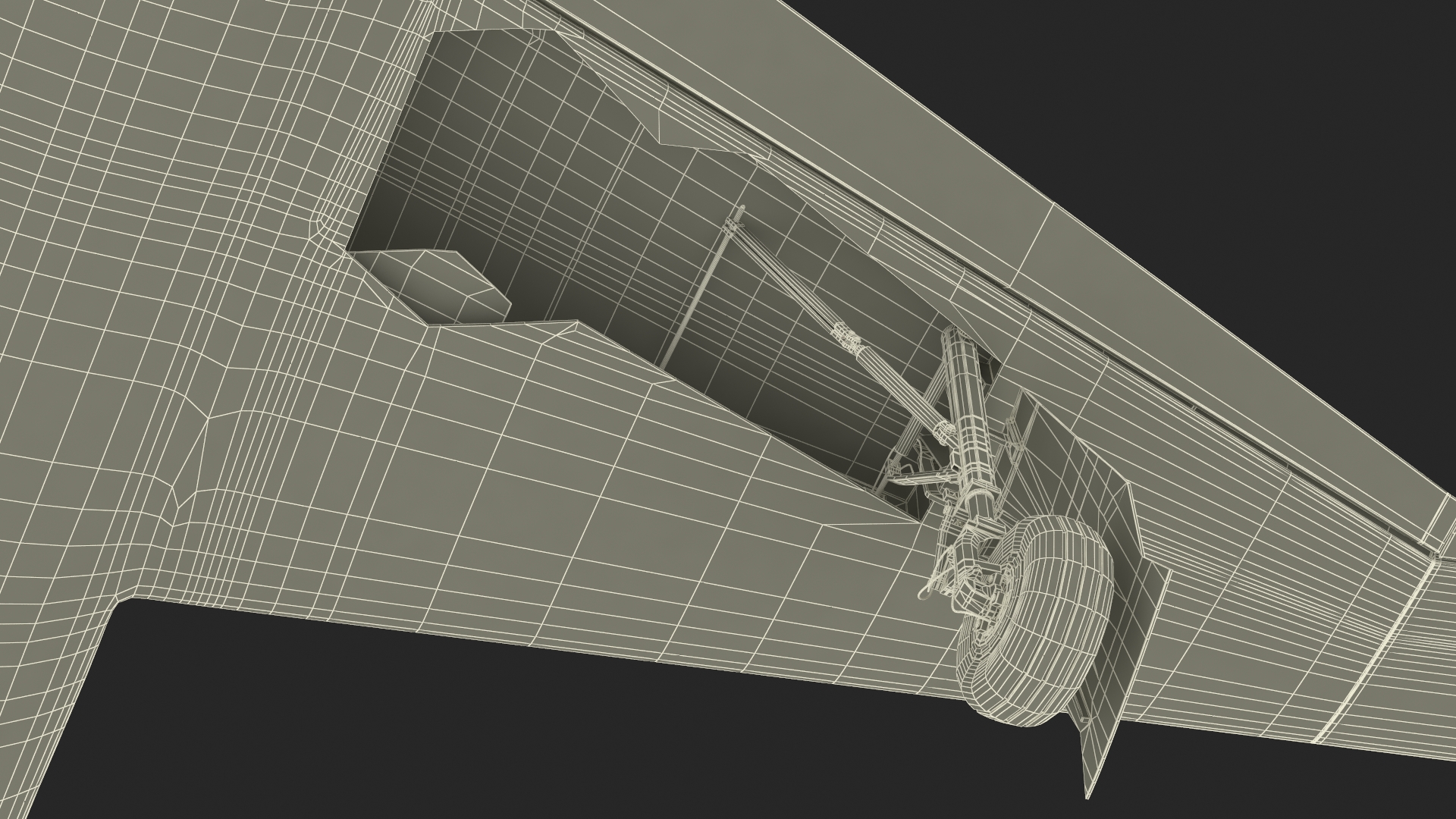 3D model General Atomics Avenger Drone Rigged for Cinema 4D
