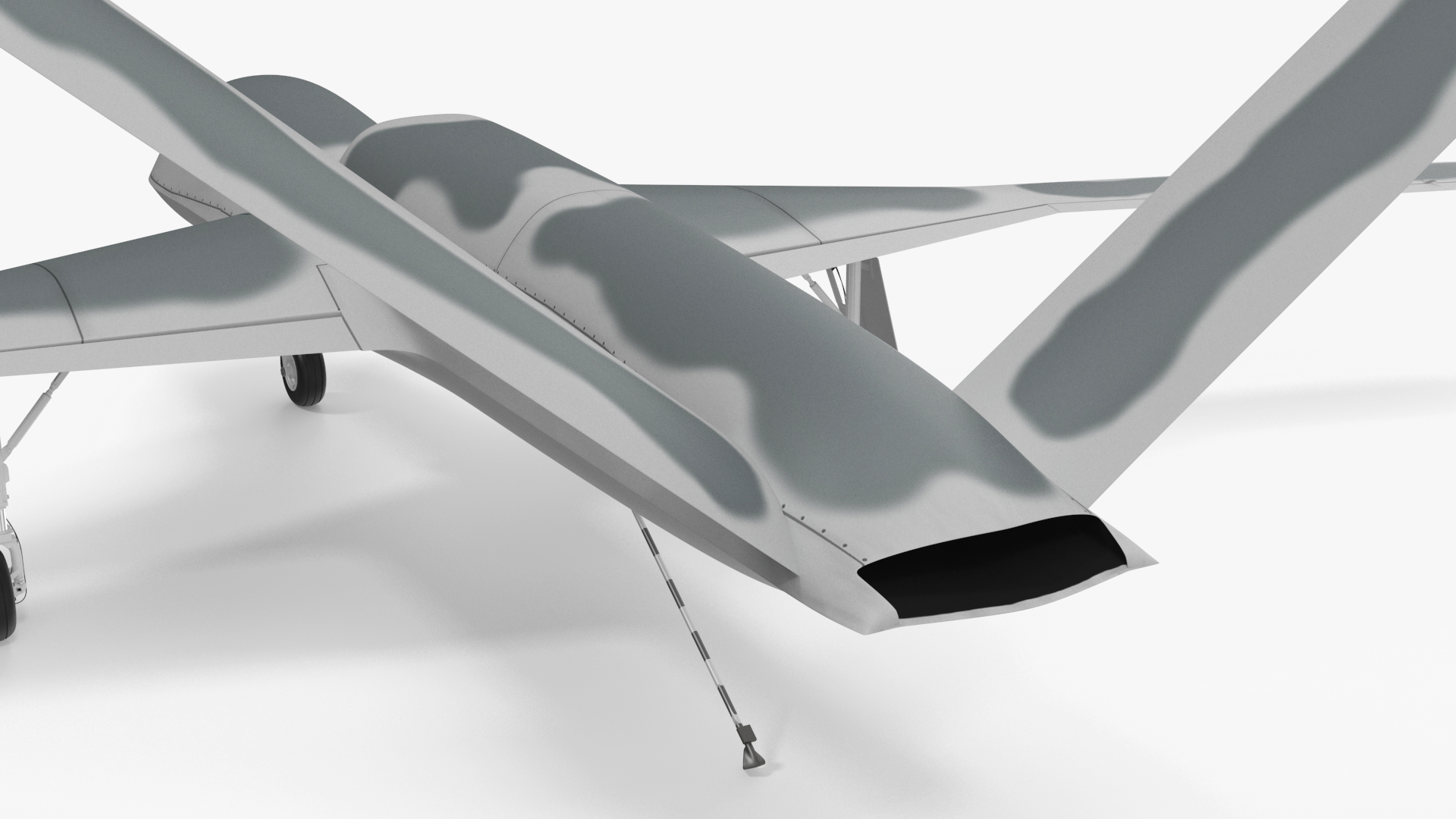 3D model General Atomics Avenger Drone Rigged for Cinema 4D