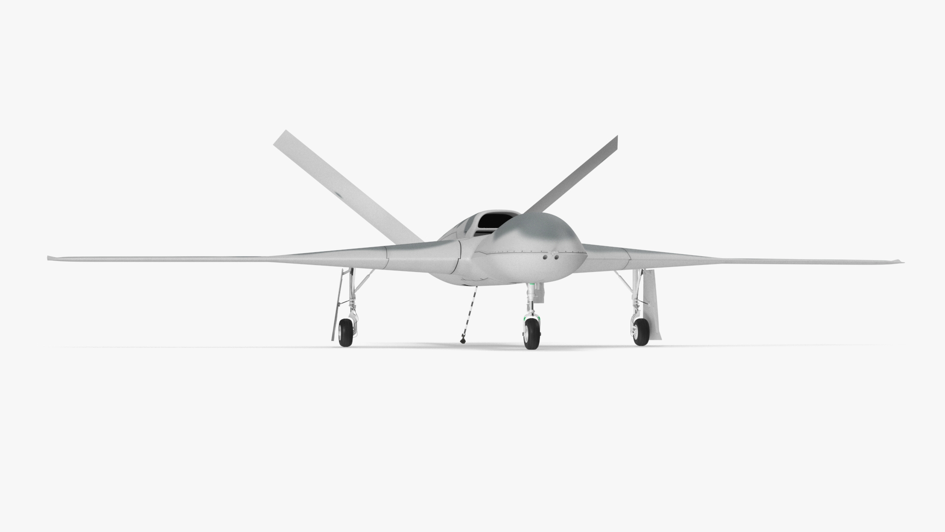 3D model General Atomics Avenger Drone Rigged for Cinema 4D