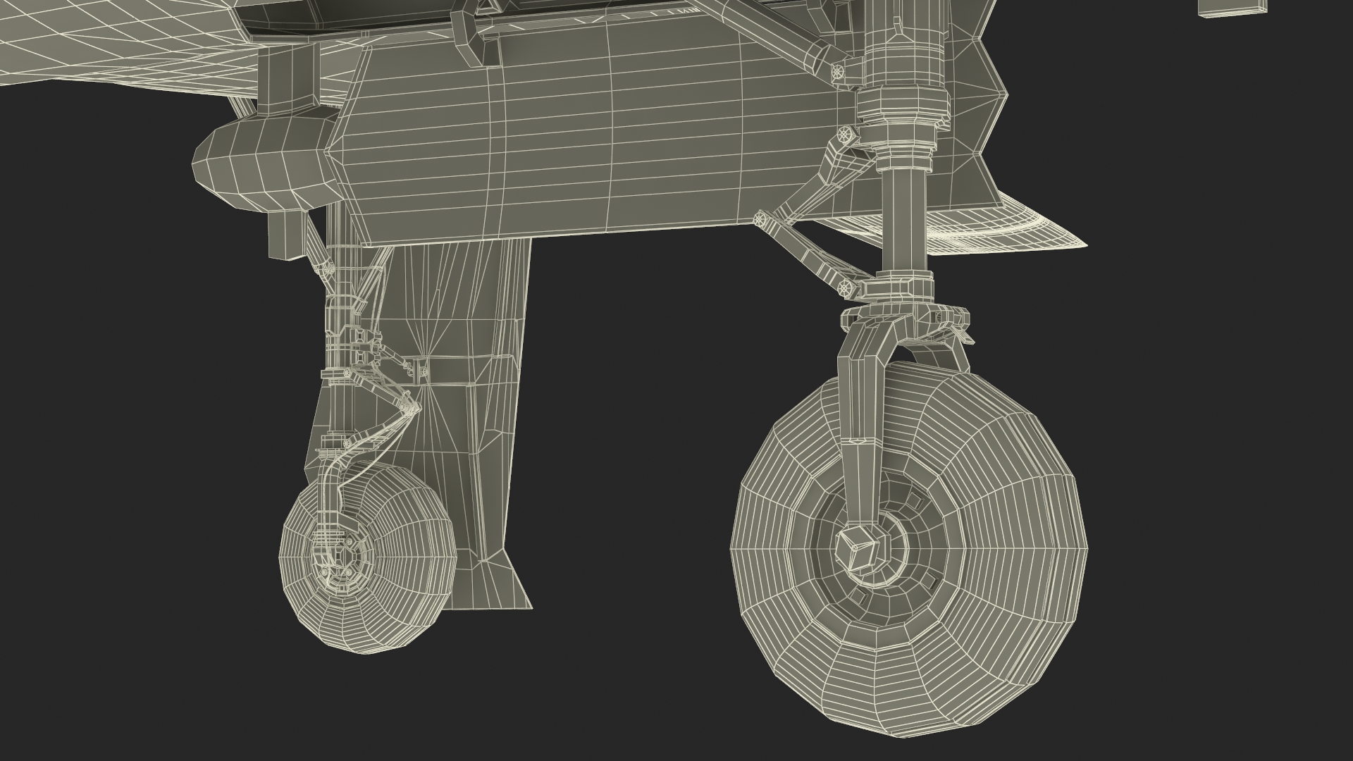 3D model General Atomics Avenger Drone Rigged for Cinema 4D