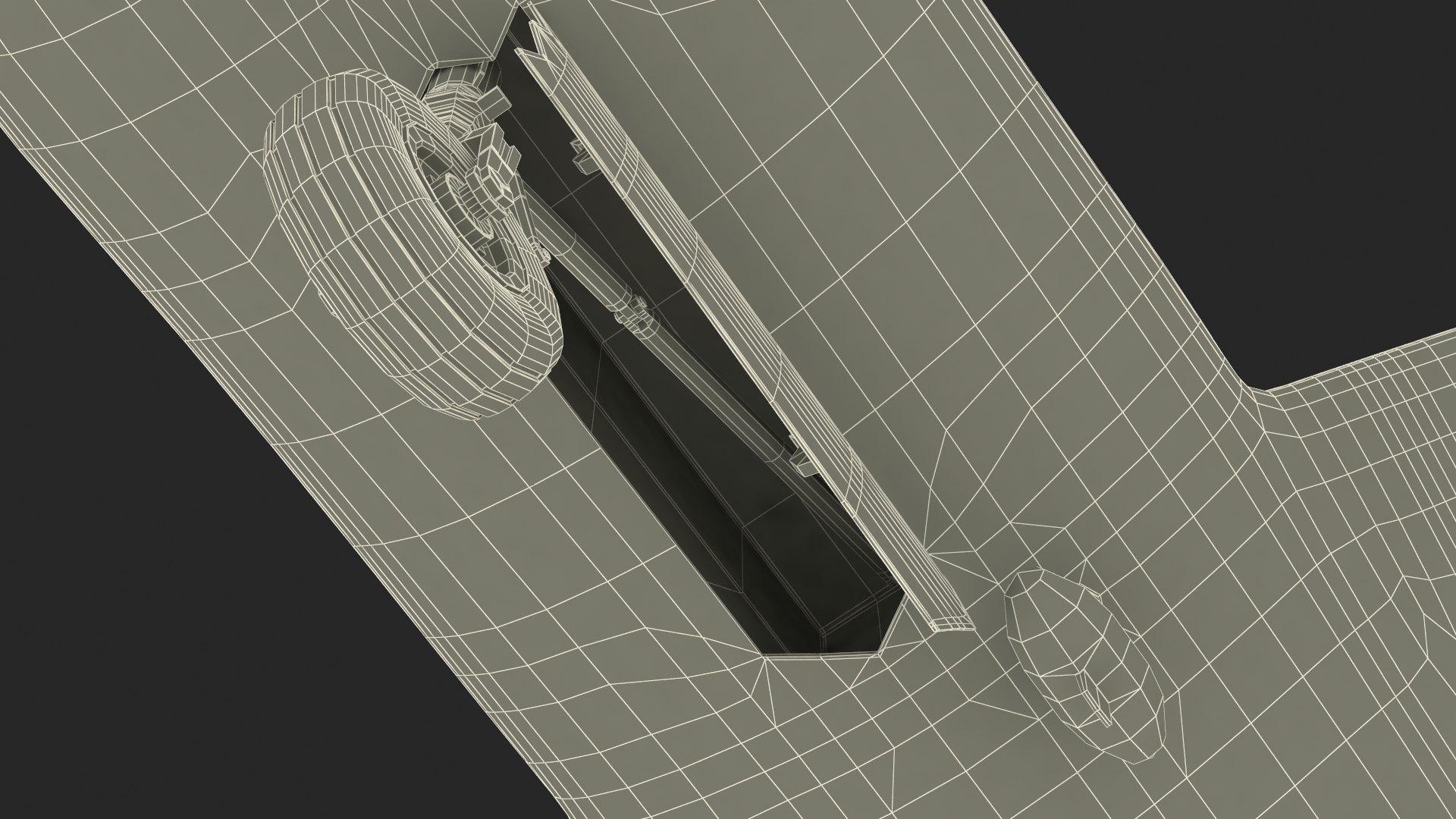 3D model General Atomics Avenger Drone Rigged for Cinema 4D