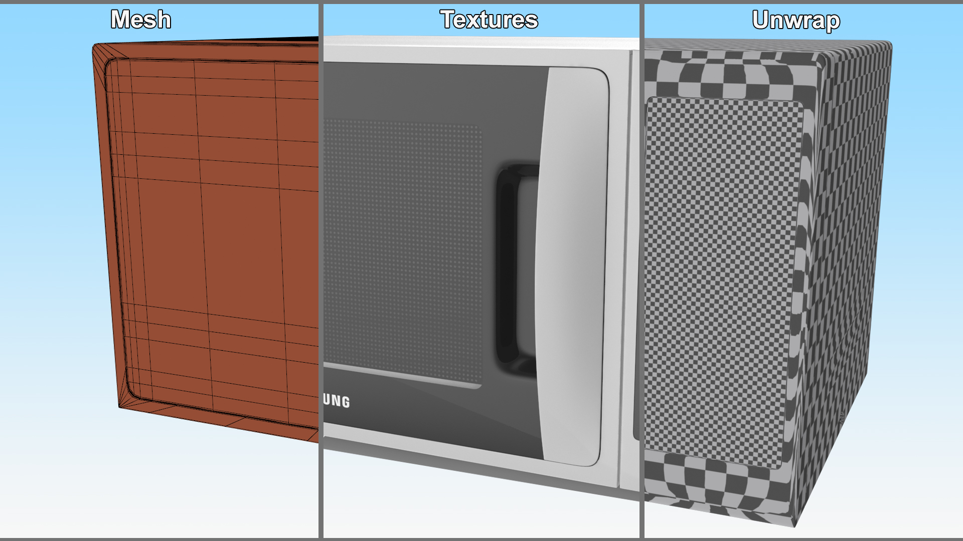 Samsung Microwave Oven 3D