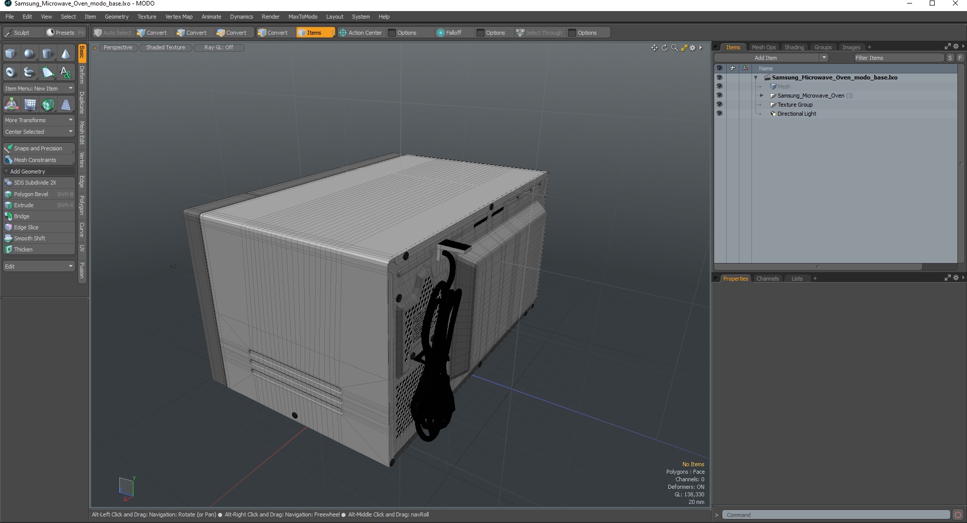 Samsung Microwave Oven 3D