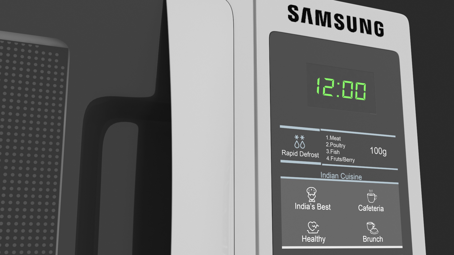 Samsung Microwave Oven 3D