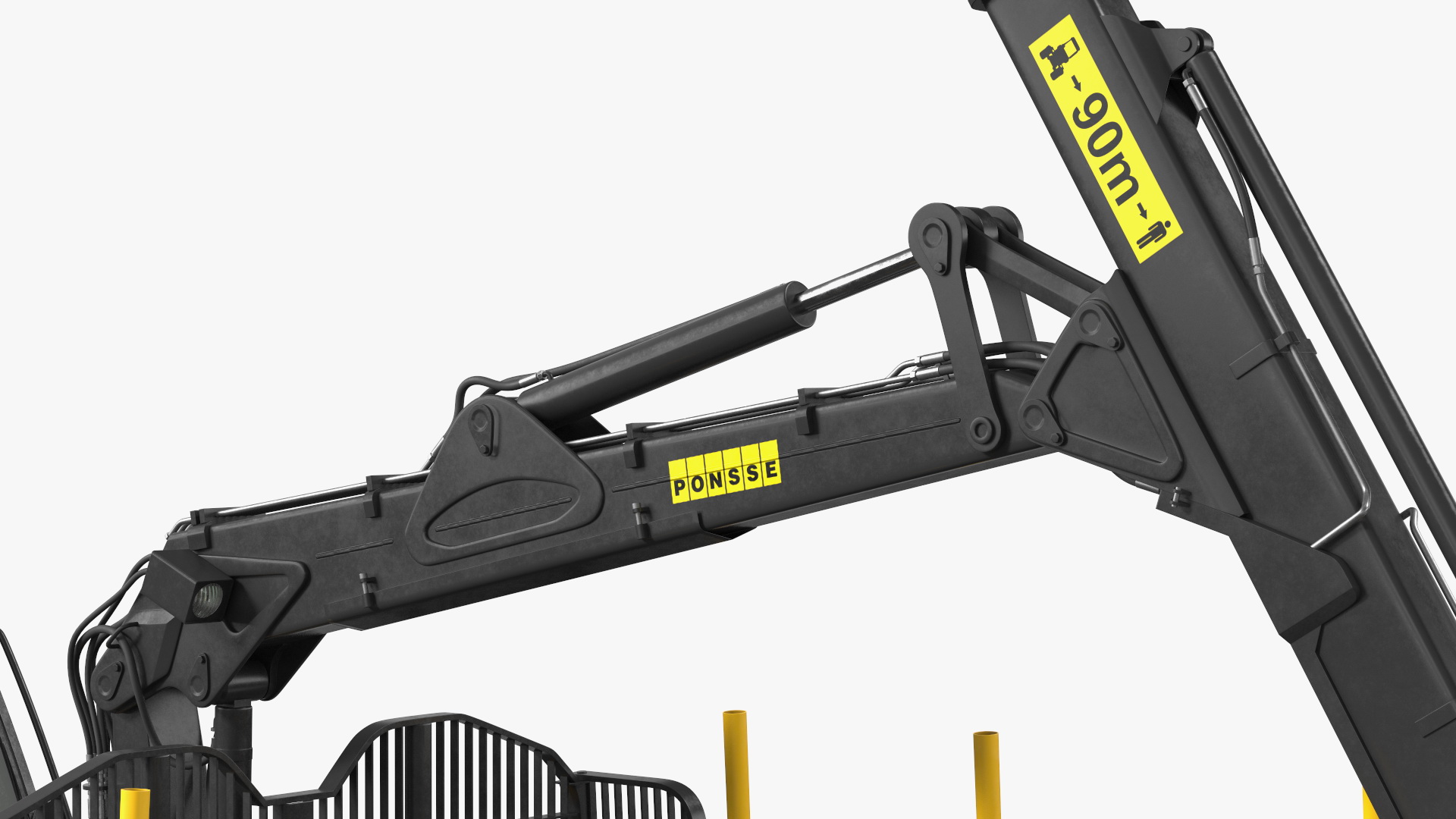 Forwarder Ponsse Buffalo 8W 3D
