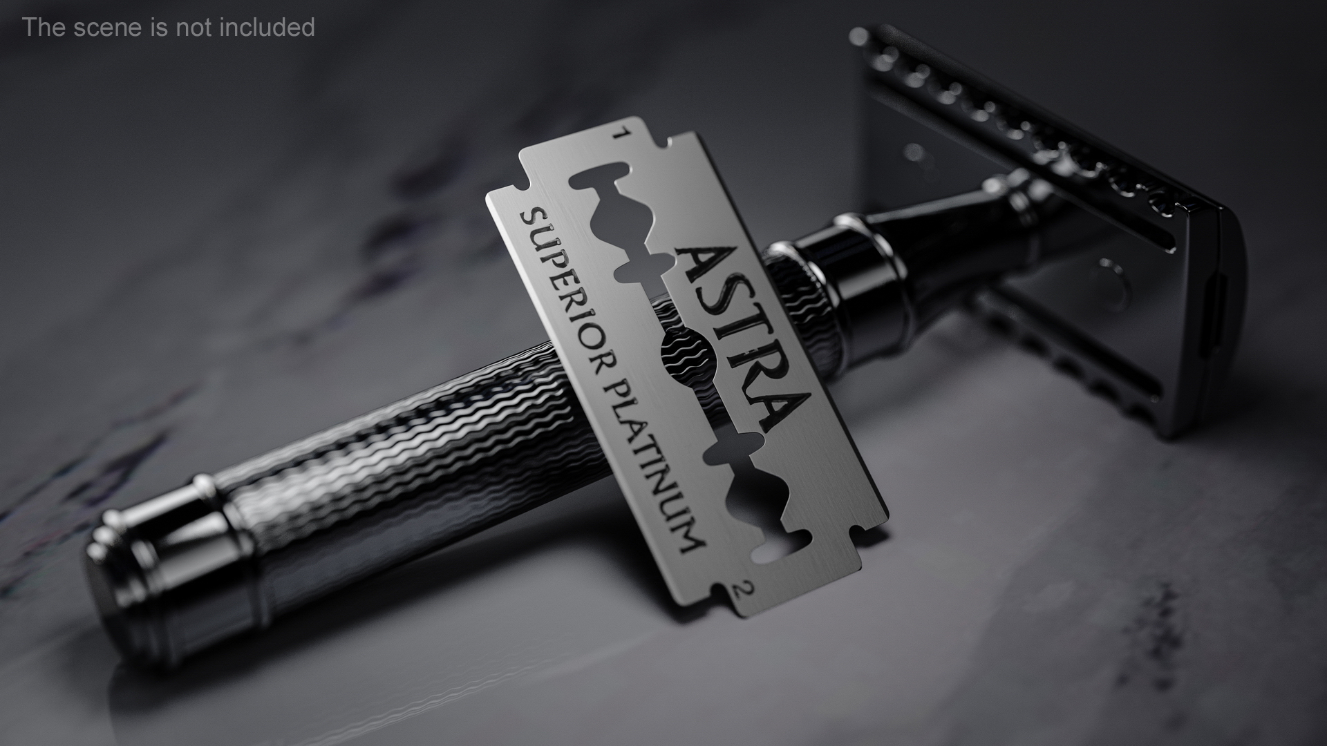 Razor Blade Astra 3D