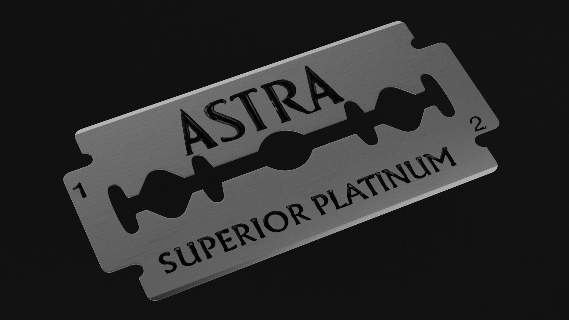 Razor Blade Astra 3D