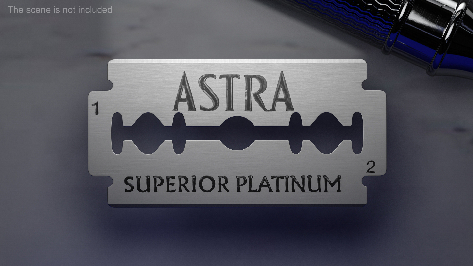 Razor Blade Astra 3D