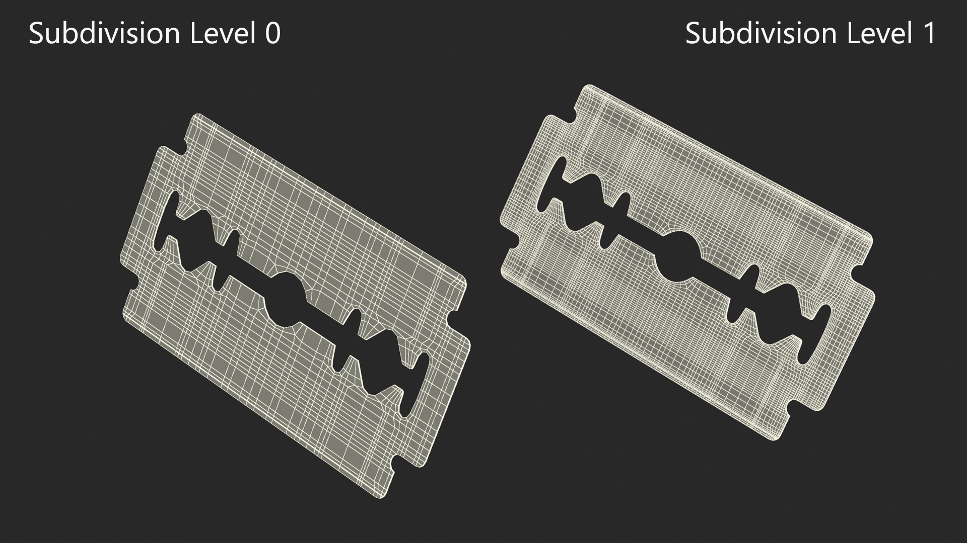 Razor Blade Astra 3D