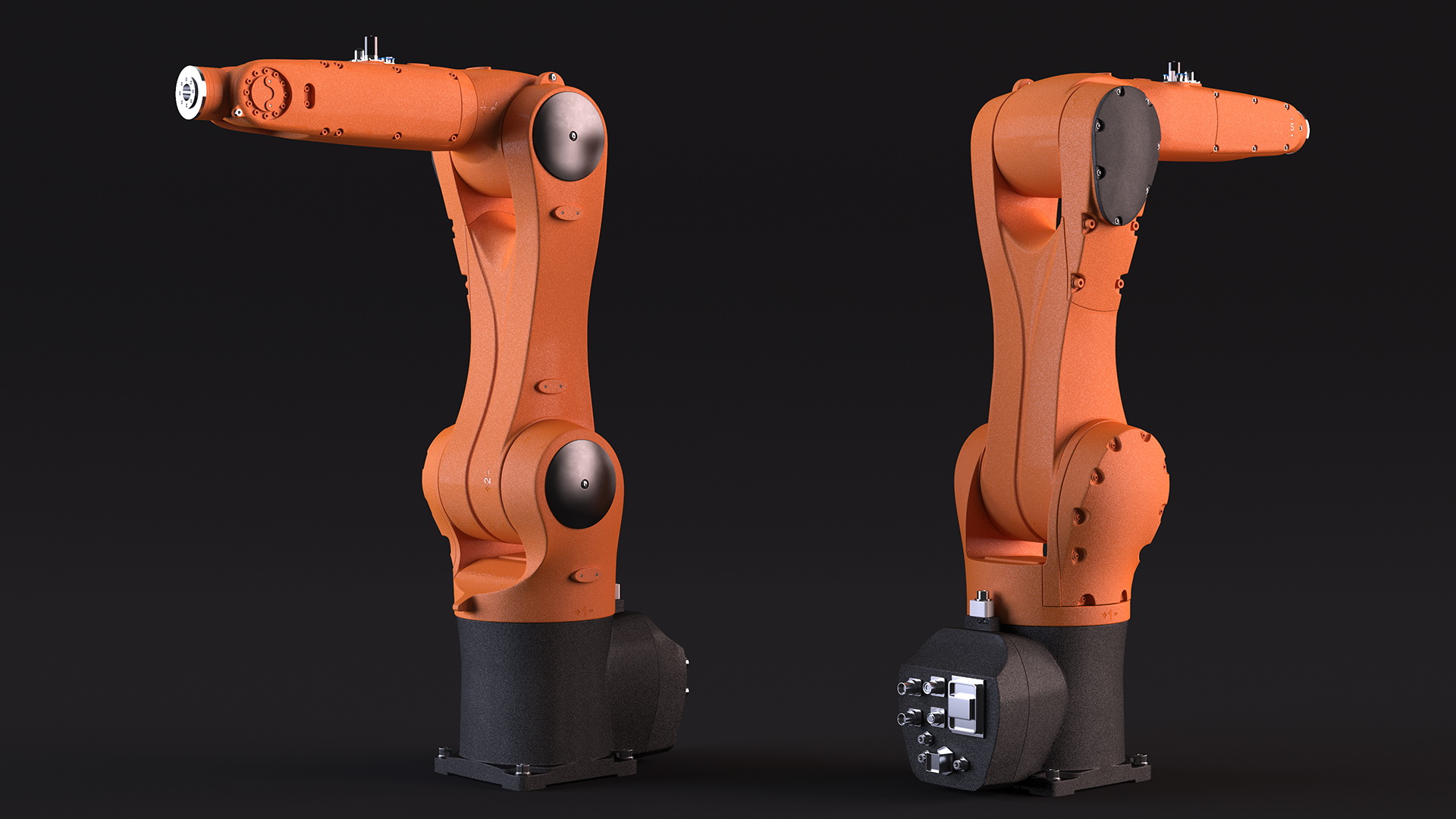 3D model Industrial Robot Arm