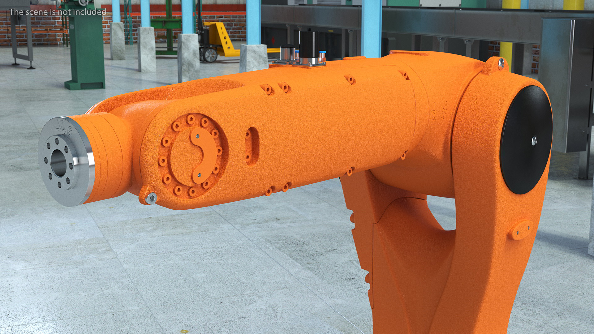 3D model Industrial Robot Arm