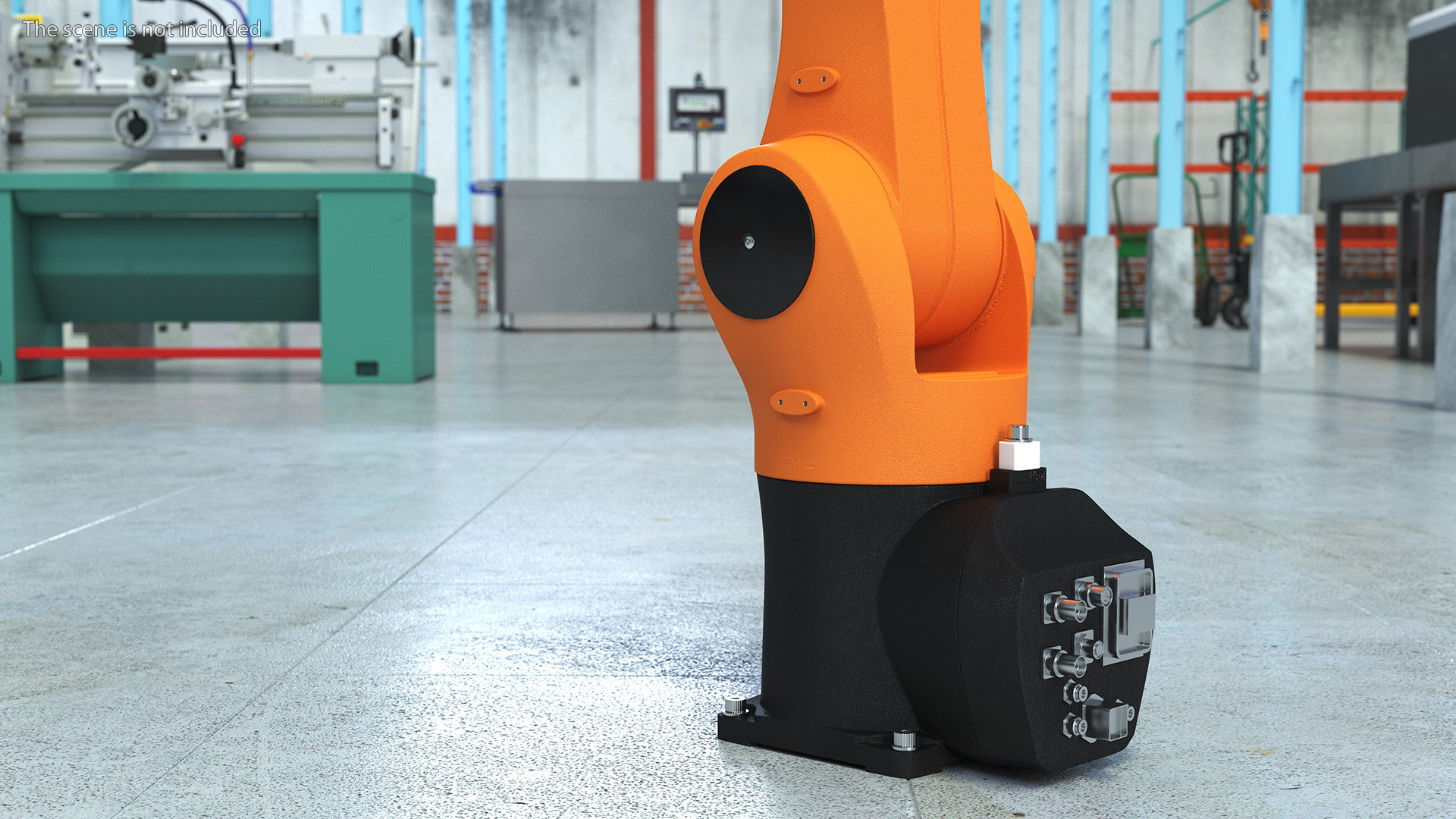 3D model Industrial Robot Arm