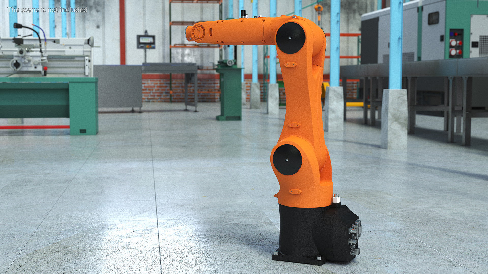 3D model Industrial Robot Arm