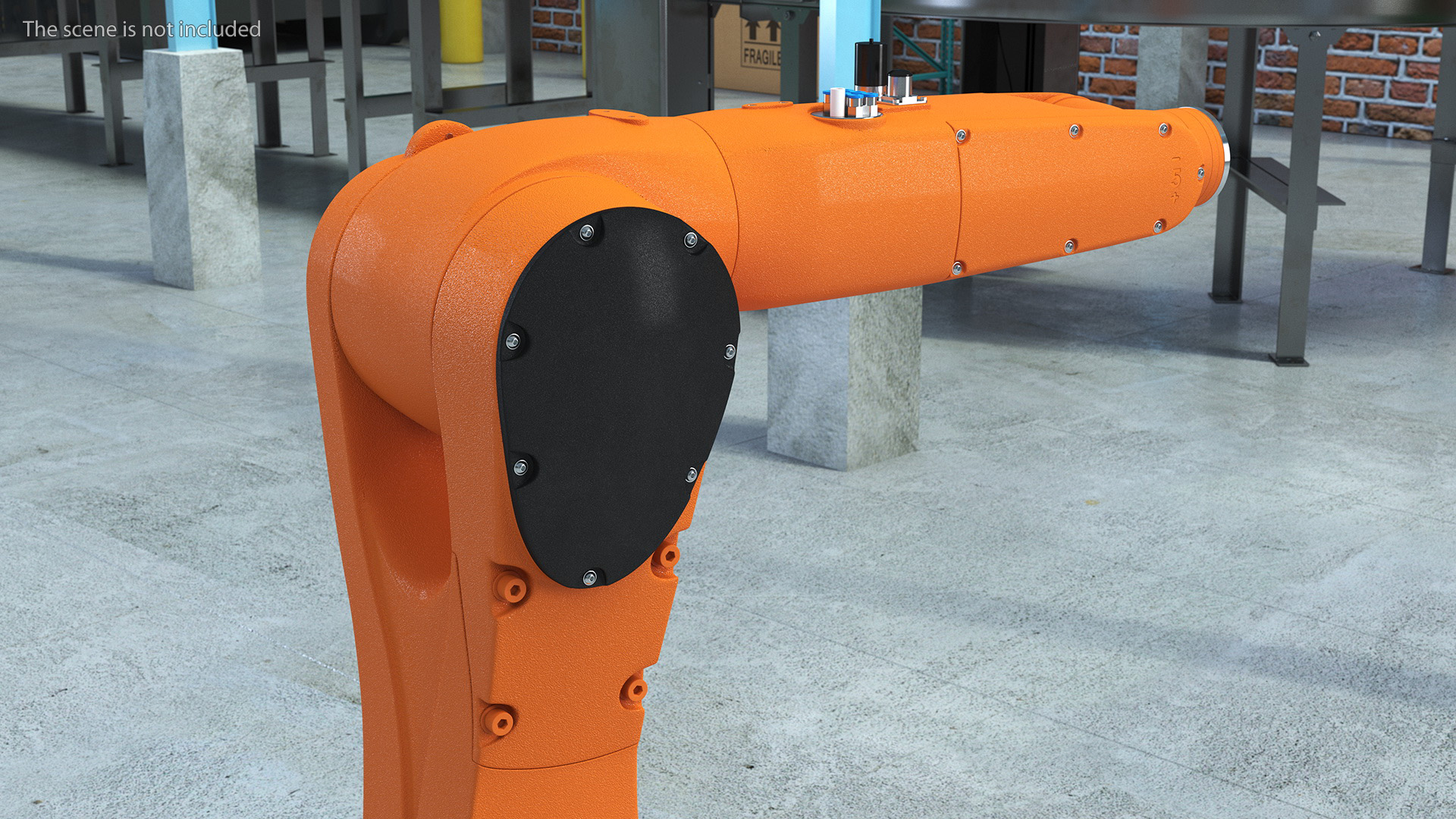3D model Industrial Robot Arm