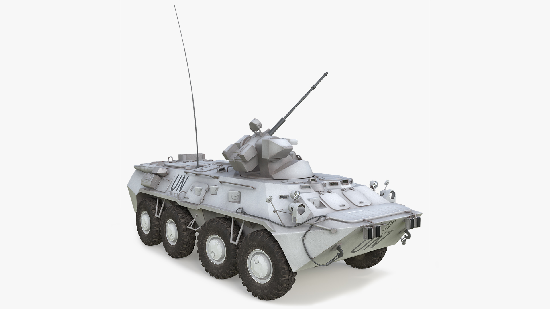 UN Peacekeeping Armored Personnel Carrier Rigged