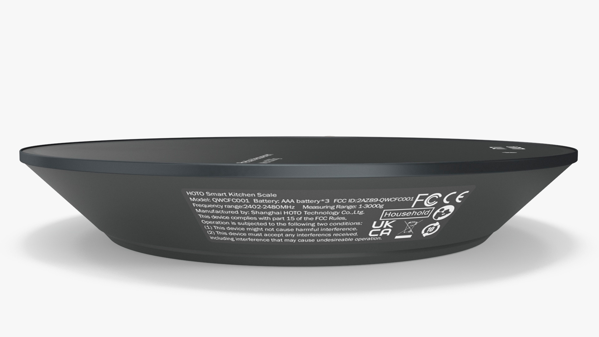 Hoto Smart Kitchen Scale 3D model