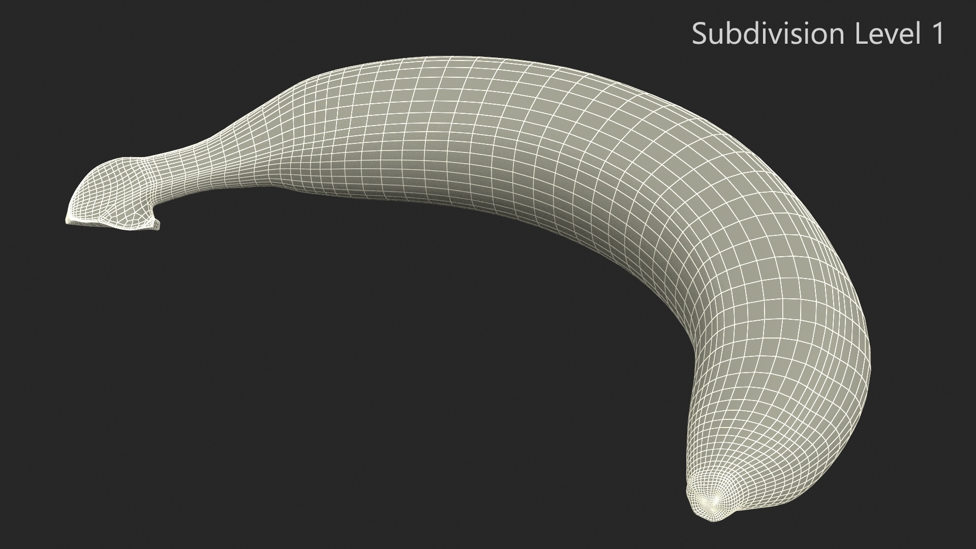 3D Ripe Banana
