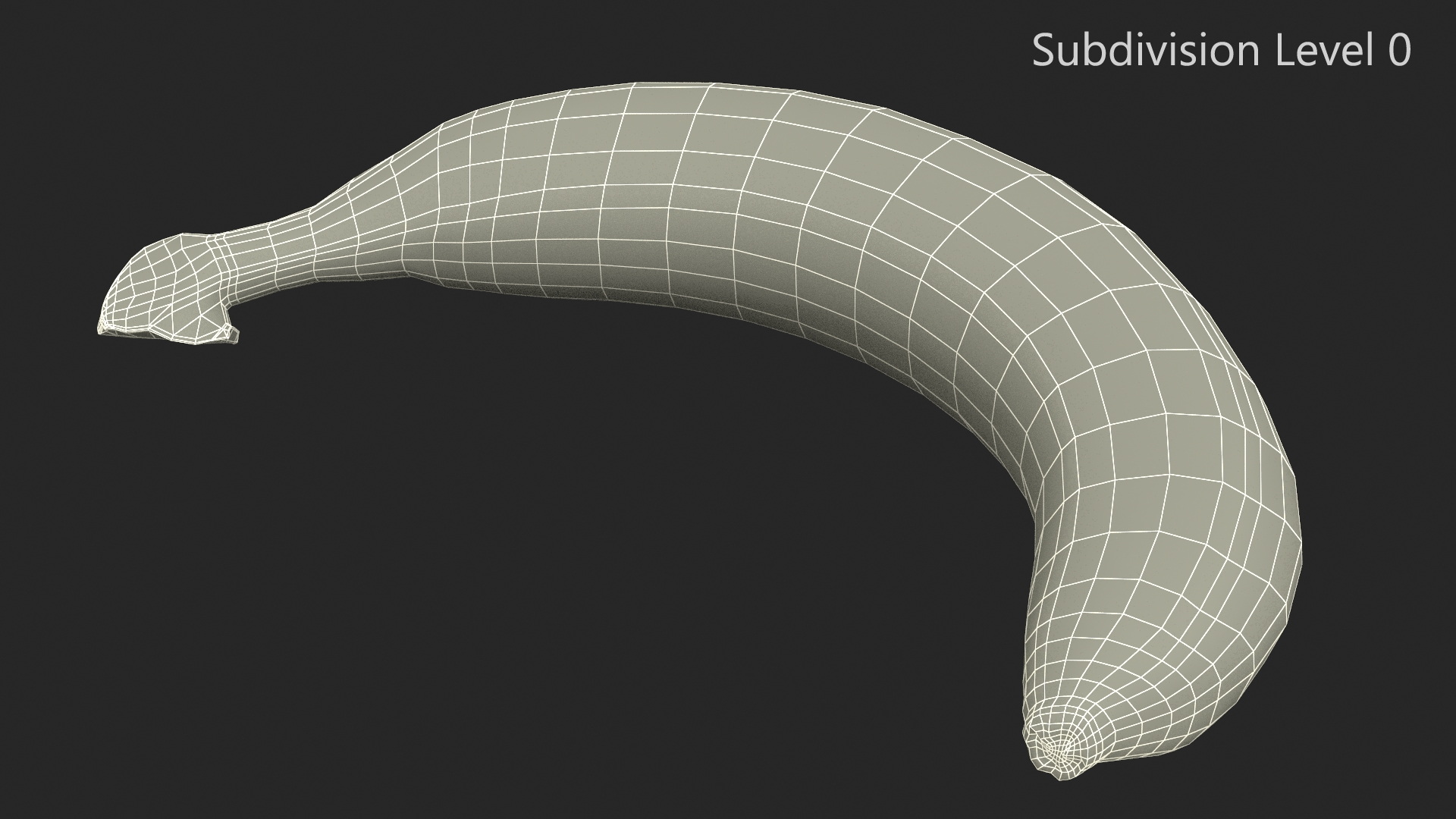 3D Ripe Banana