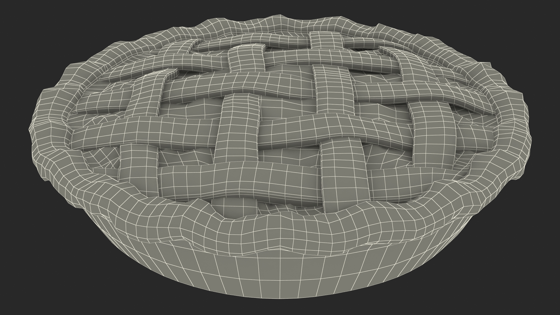 Lattice Apple Pie 3D