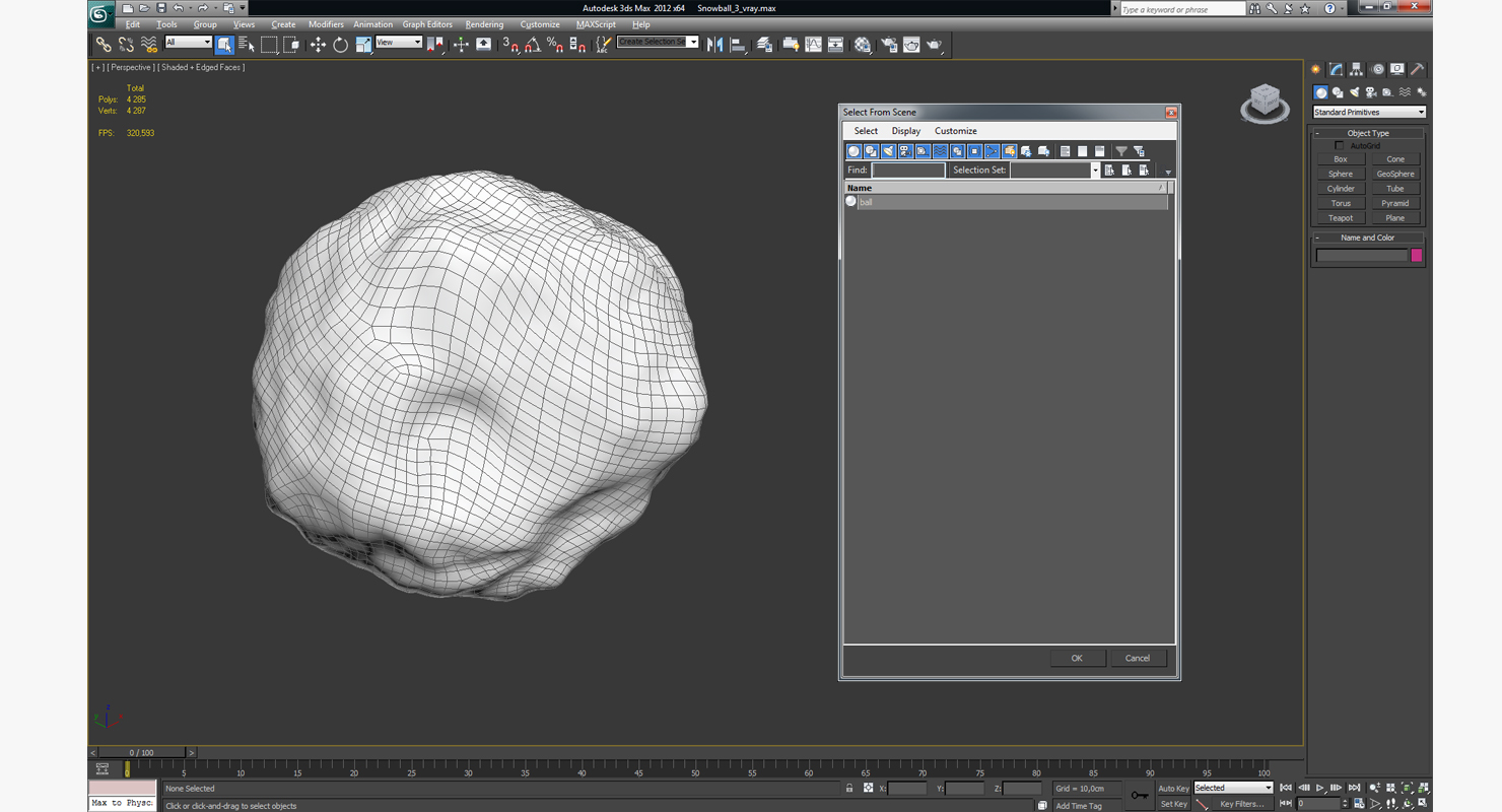 3D model Snowball 3