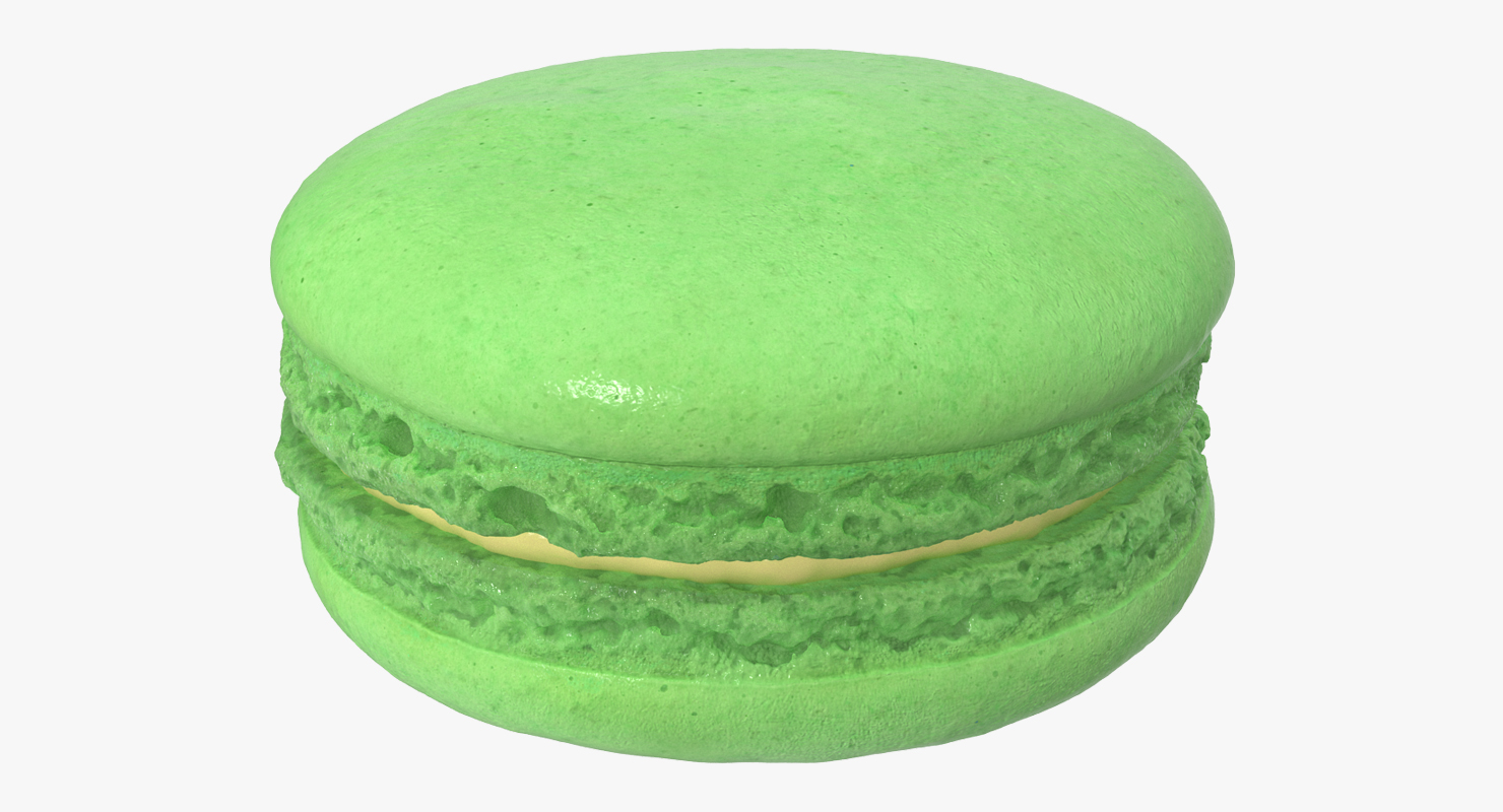 Classic French Macaron 3D