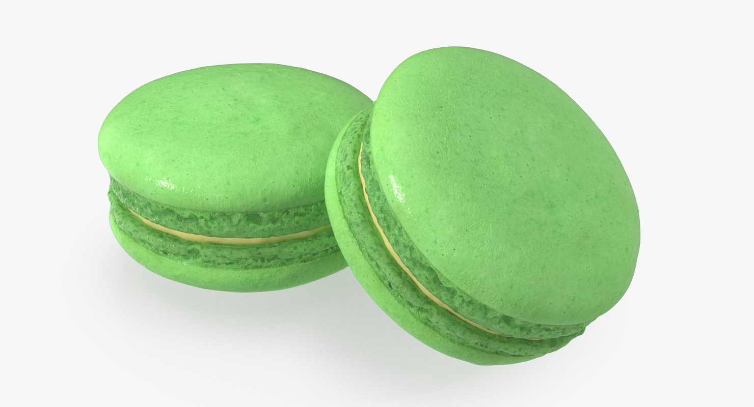 Classic French Macaron 3D