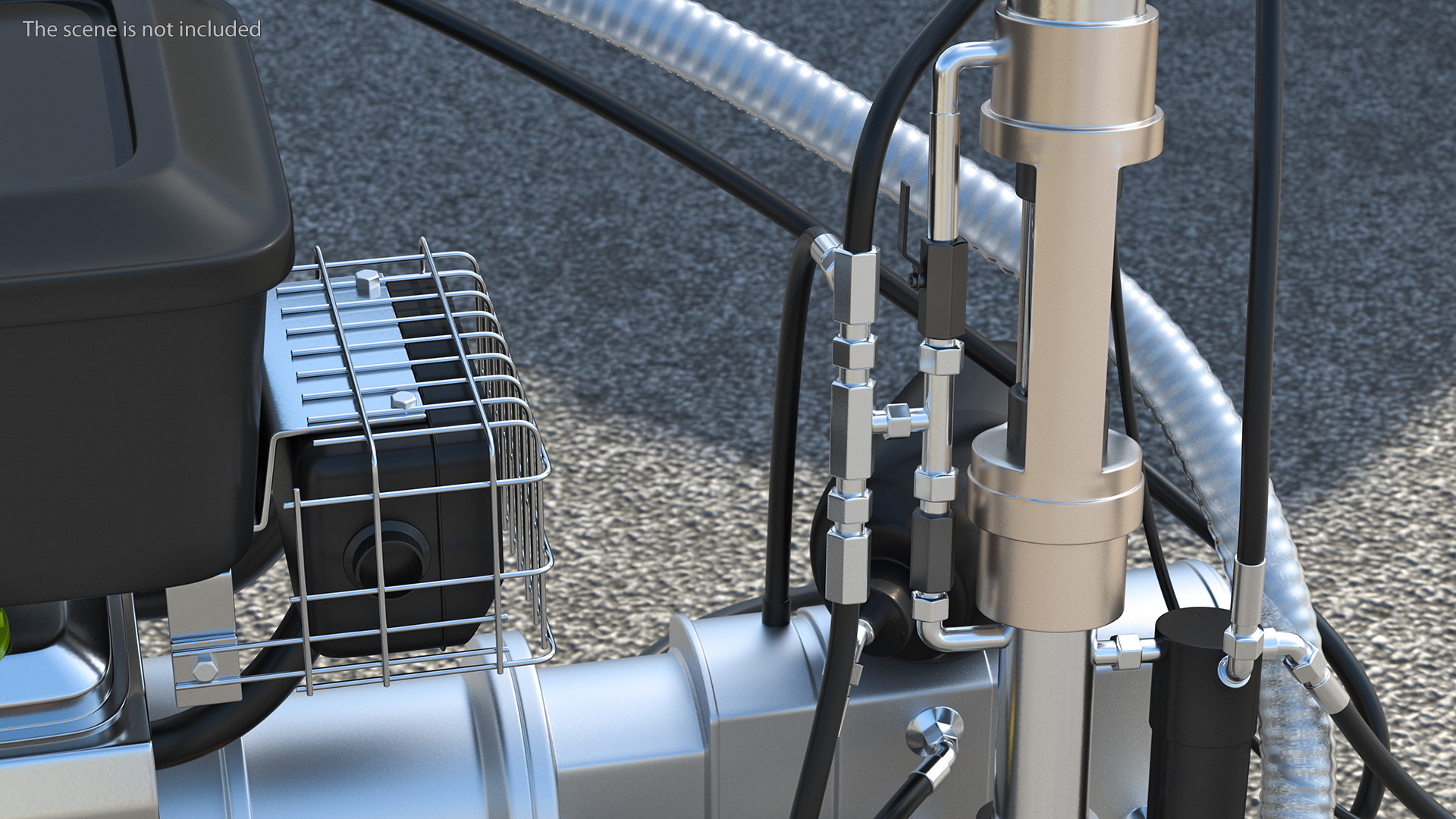 Compact Engine 3D model