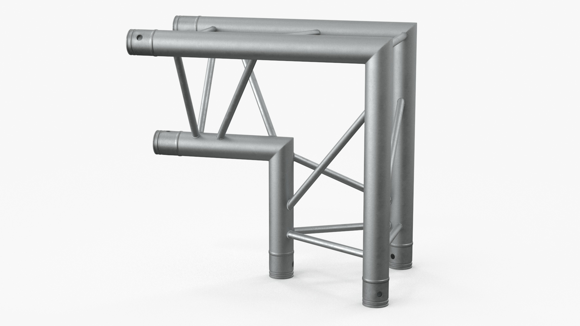 3D model Industrial Triangular Truss Modular