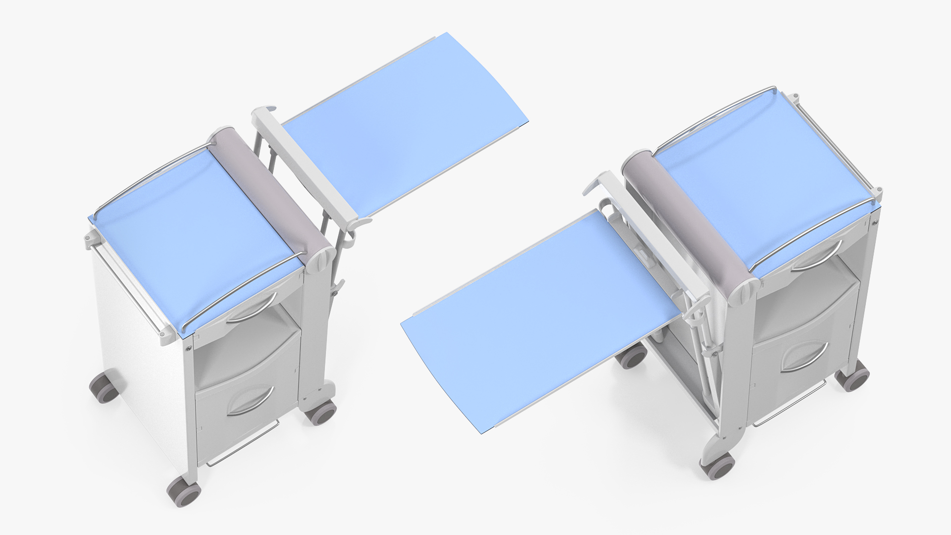 Eleganza MANO Self Service Bedside Cabinet 3D