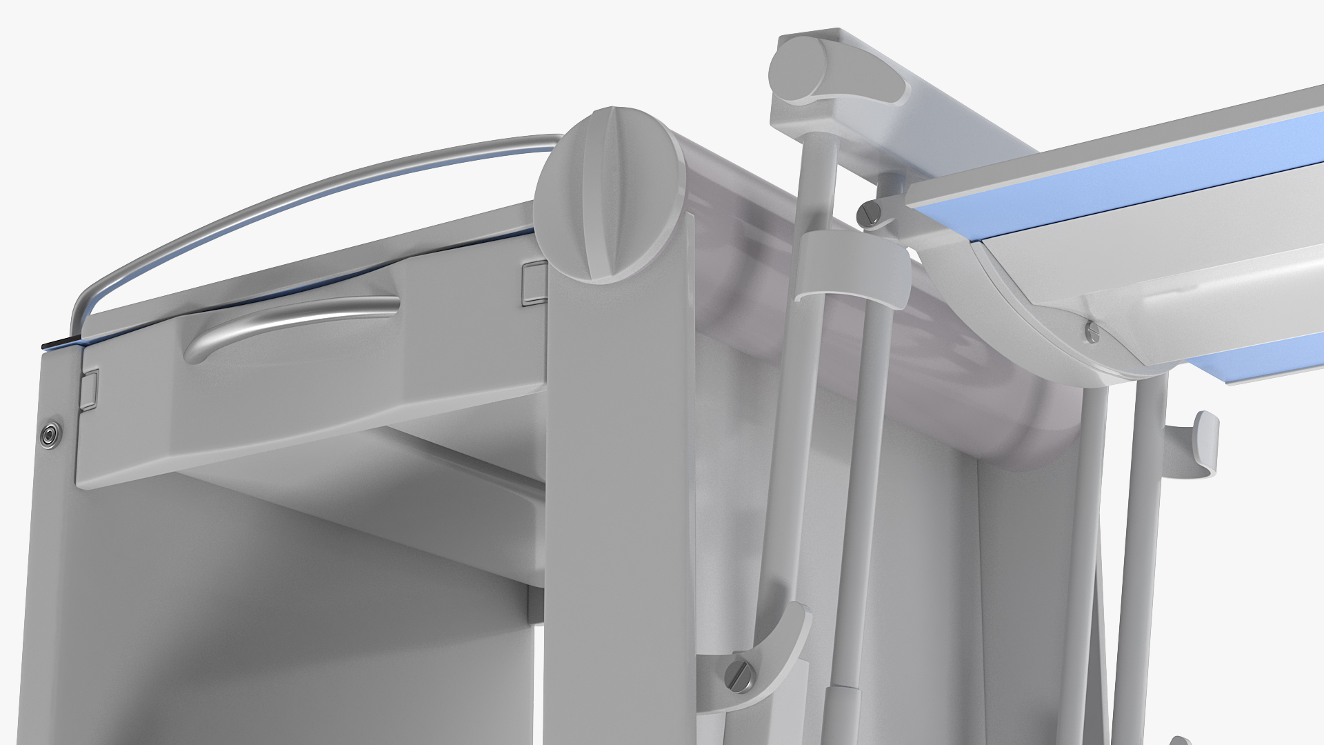 Eleganza MANO Self Service Bedside Cabinet 3D