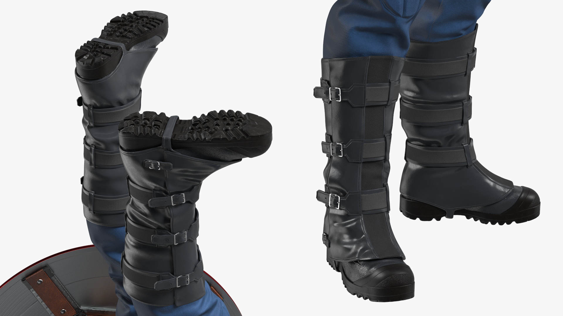 Captain America Standing 3D model