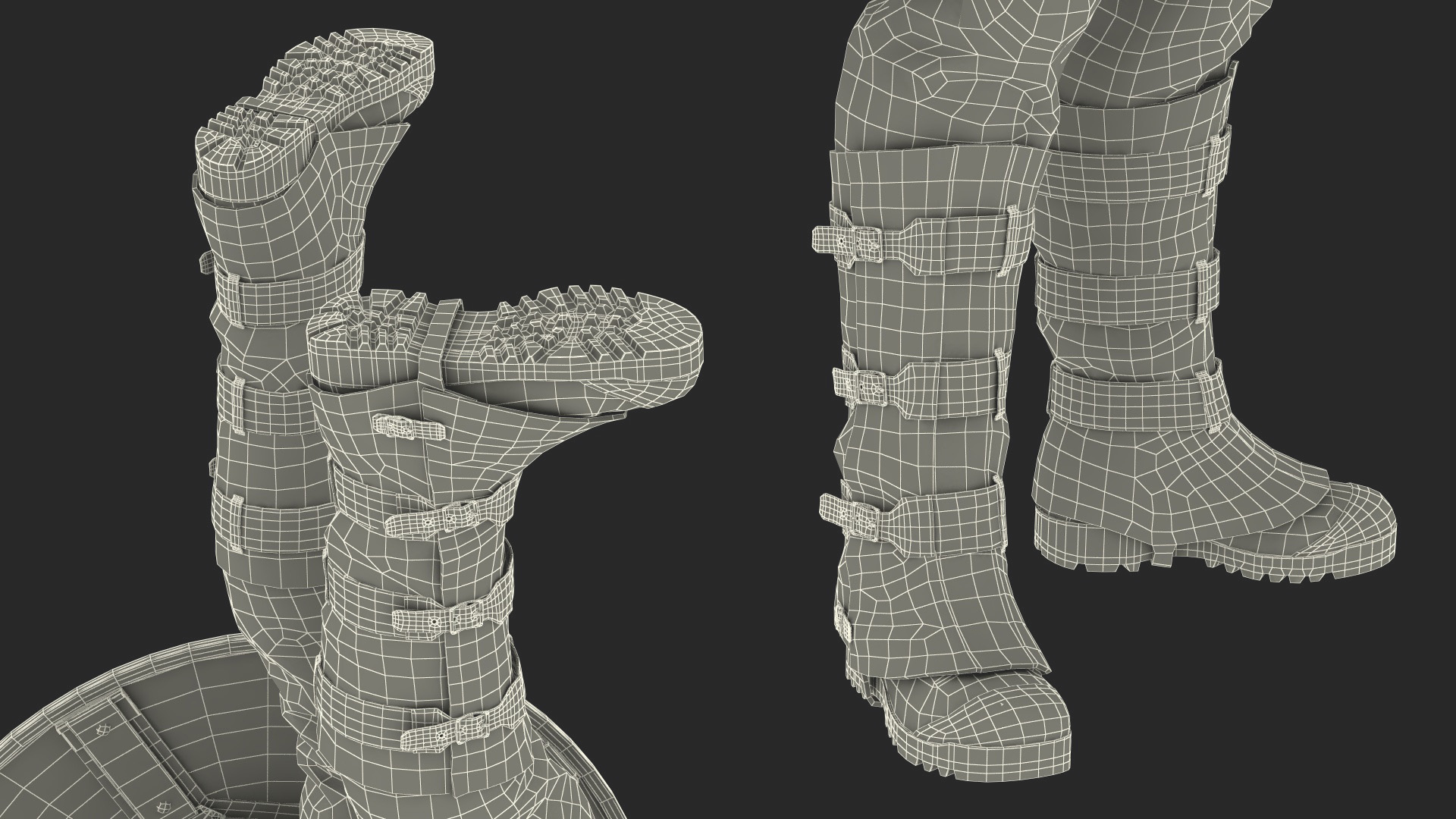 Captain America Standing 3D model