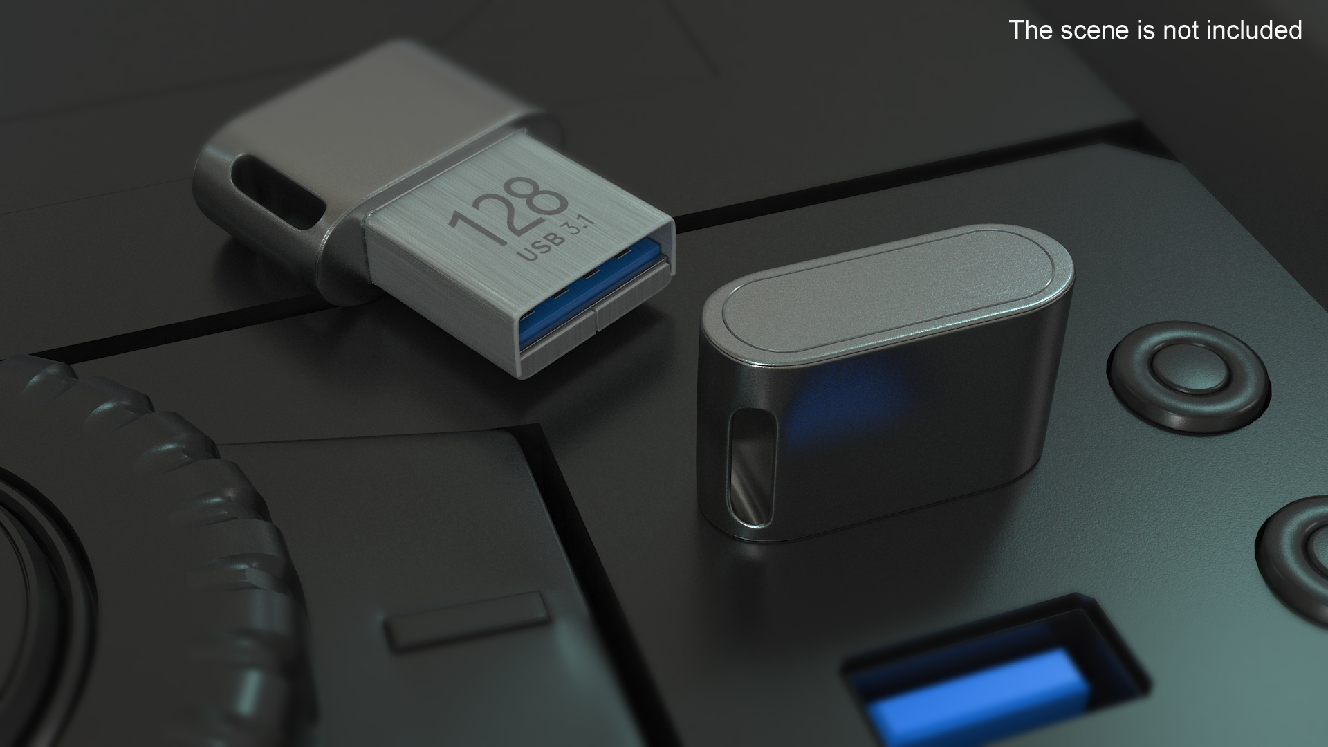 Mini Flash Drive 128Gb 3D