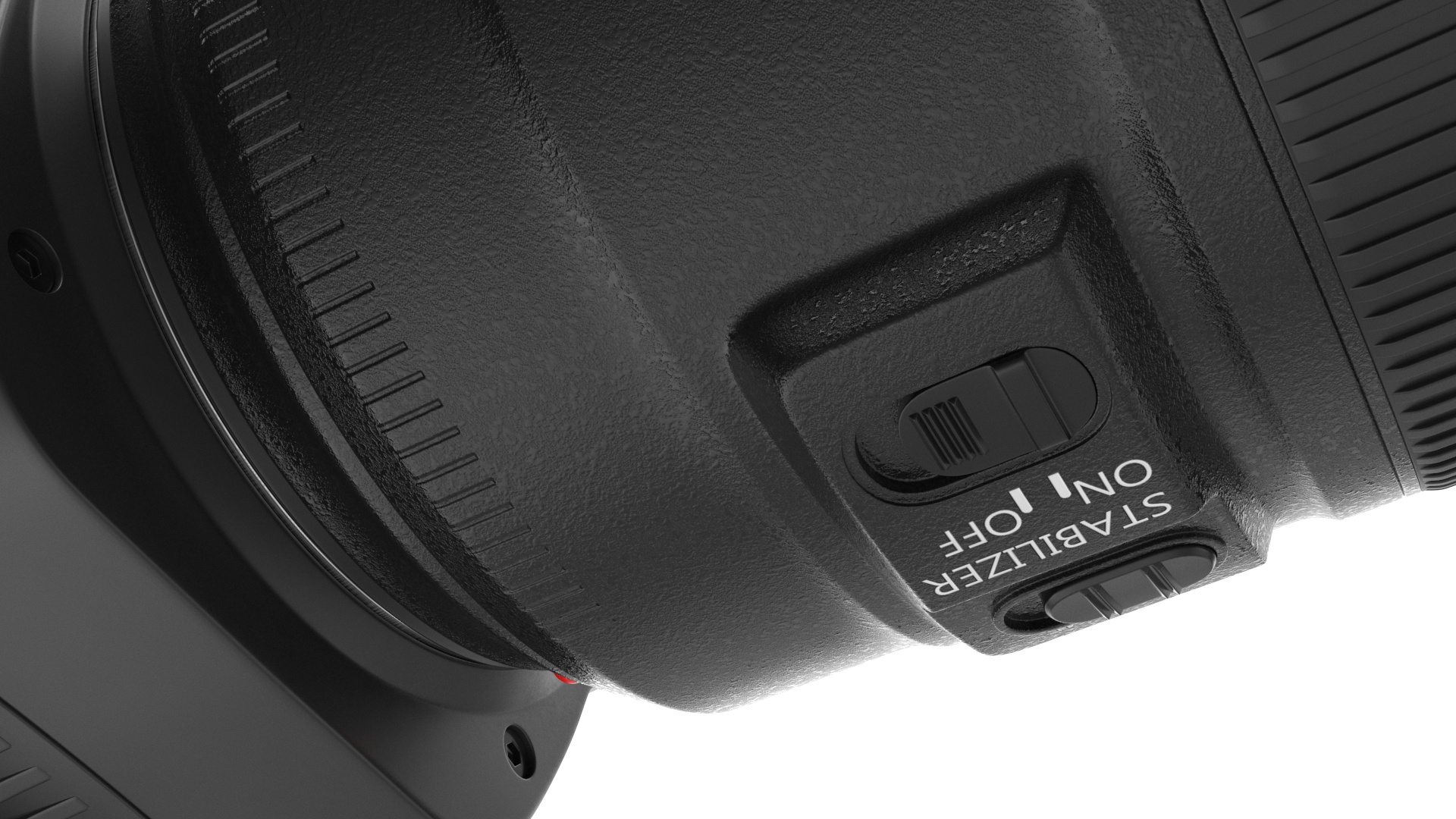 Camera Blackmagic Design 6K G2 Light On with Lens 3D model
