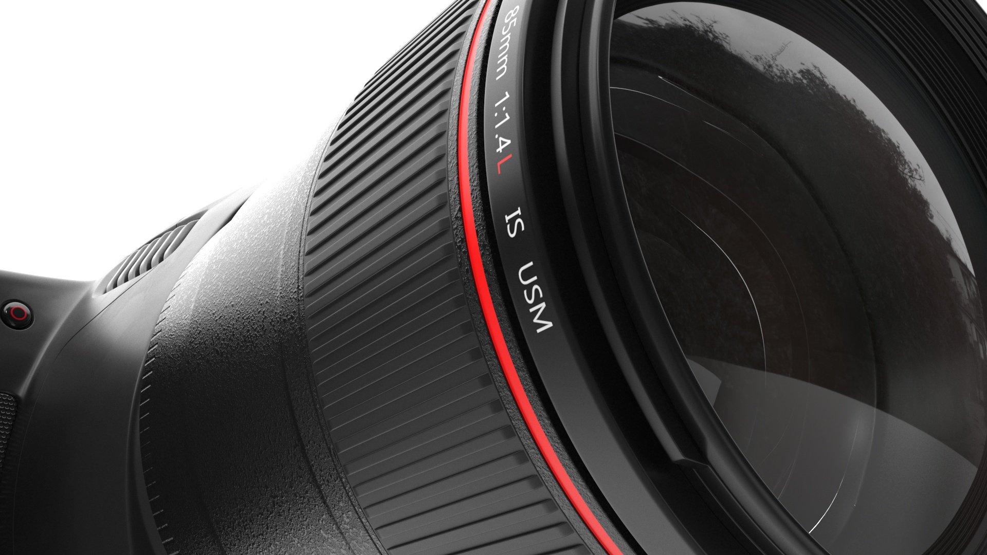 Camera Blackmagic Design 6K G2 Light On with Lens 3D model