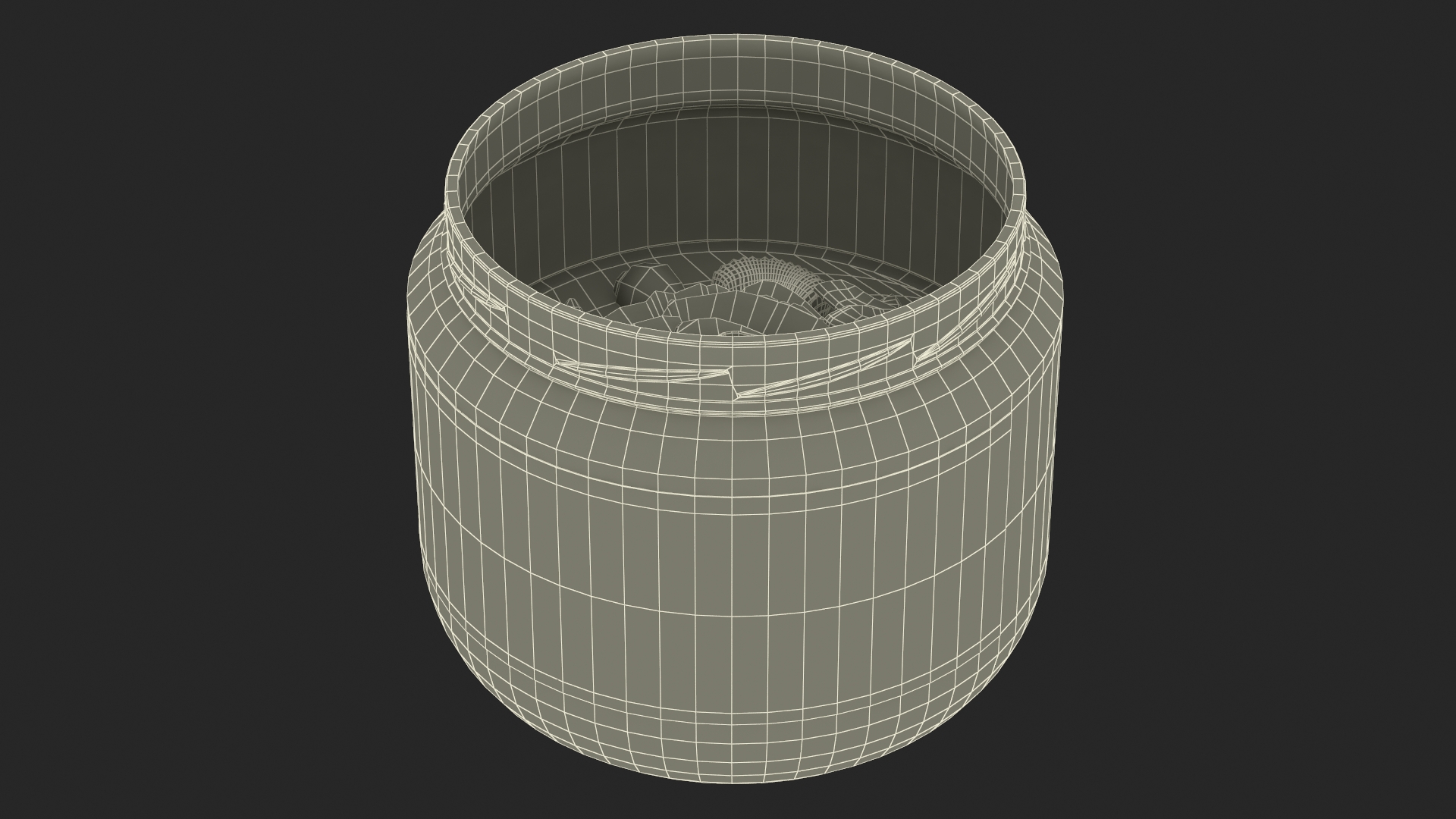 3D Jar Candle ReStory Open model