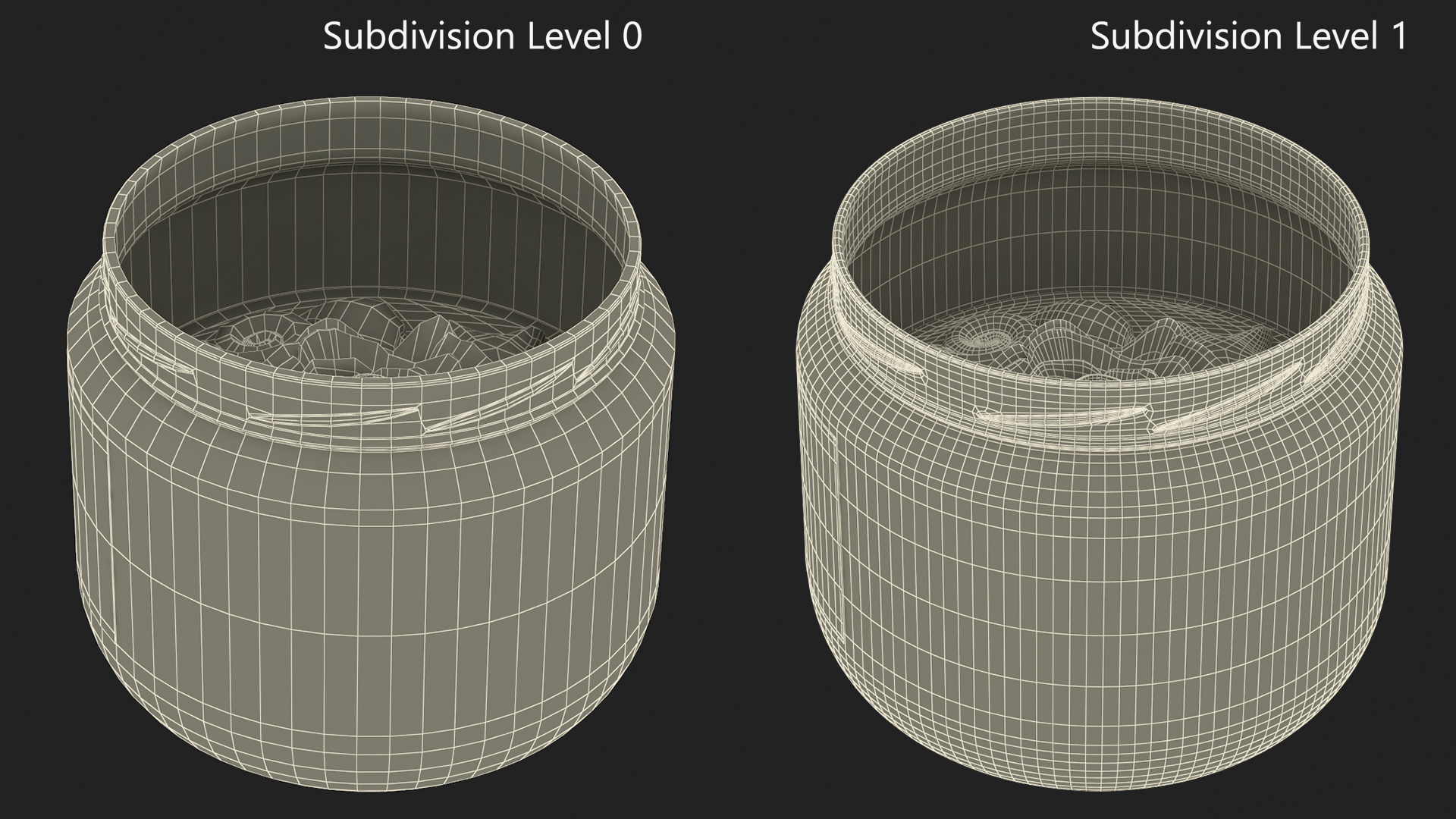 3D Jar Candle ReStory Open model